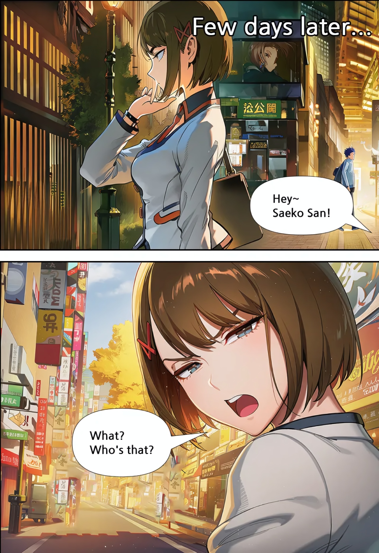 They Reason Why She Didn't Answer Porn Comics english 03