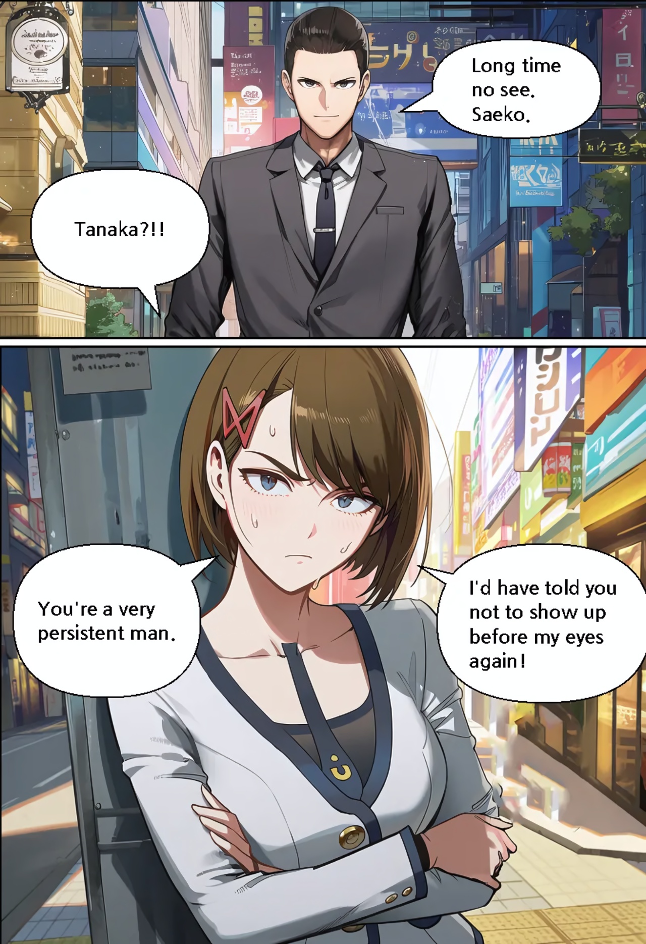 They Reason Why She Didn't Answer Porn Comics english 04