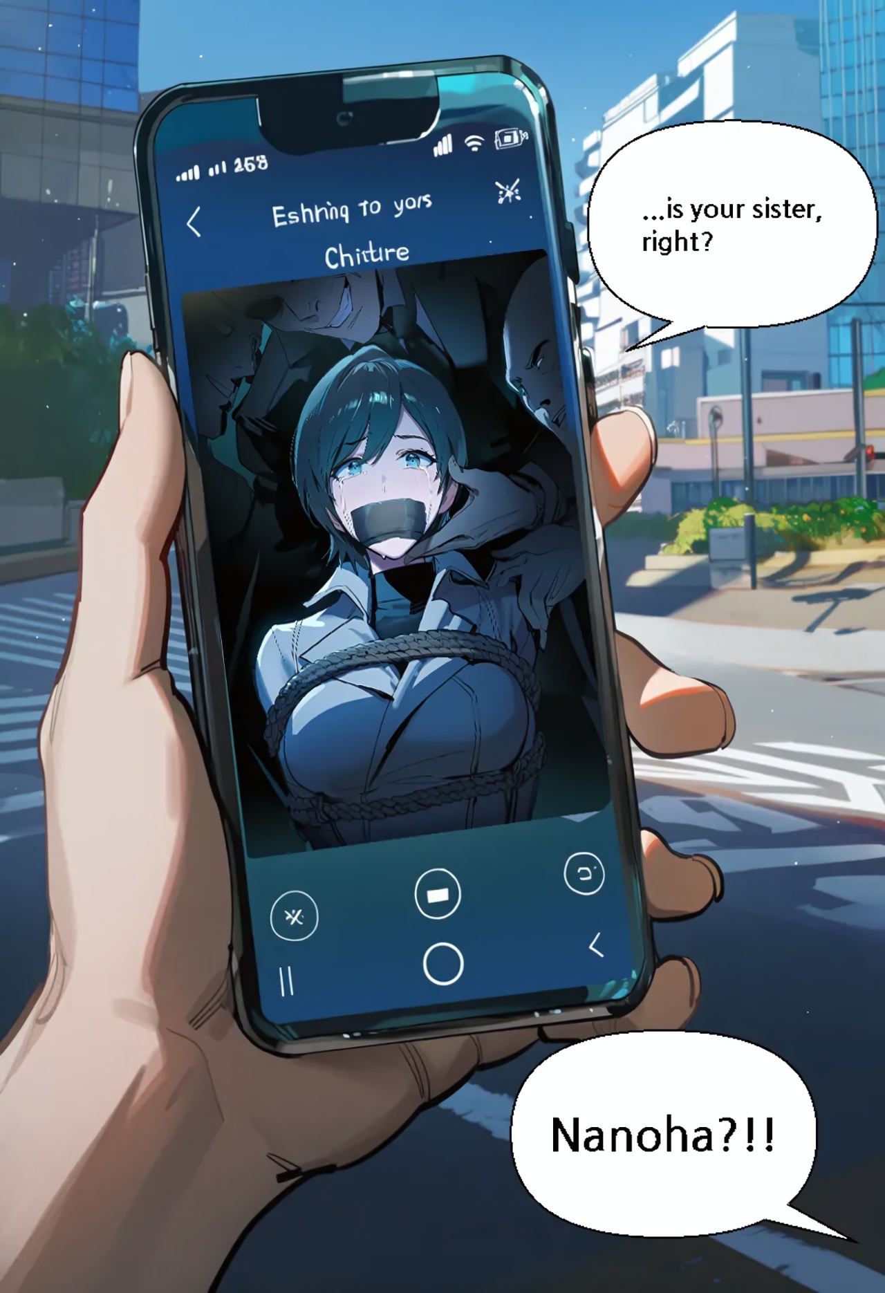 They Reason Why She Didn't Answer Porn Comics english 06