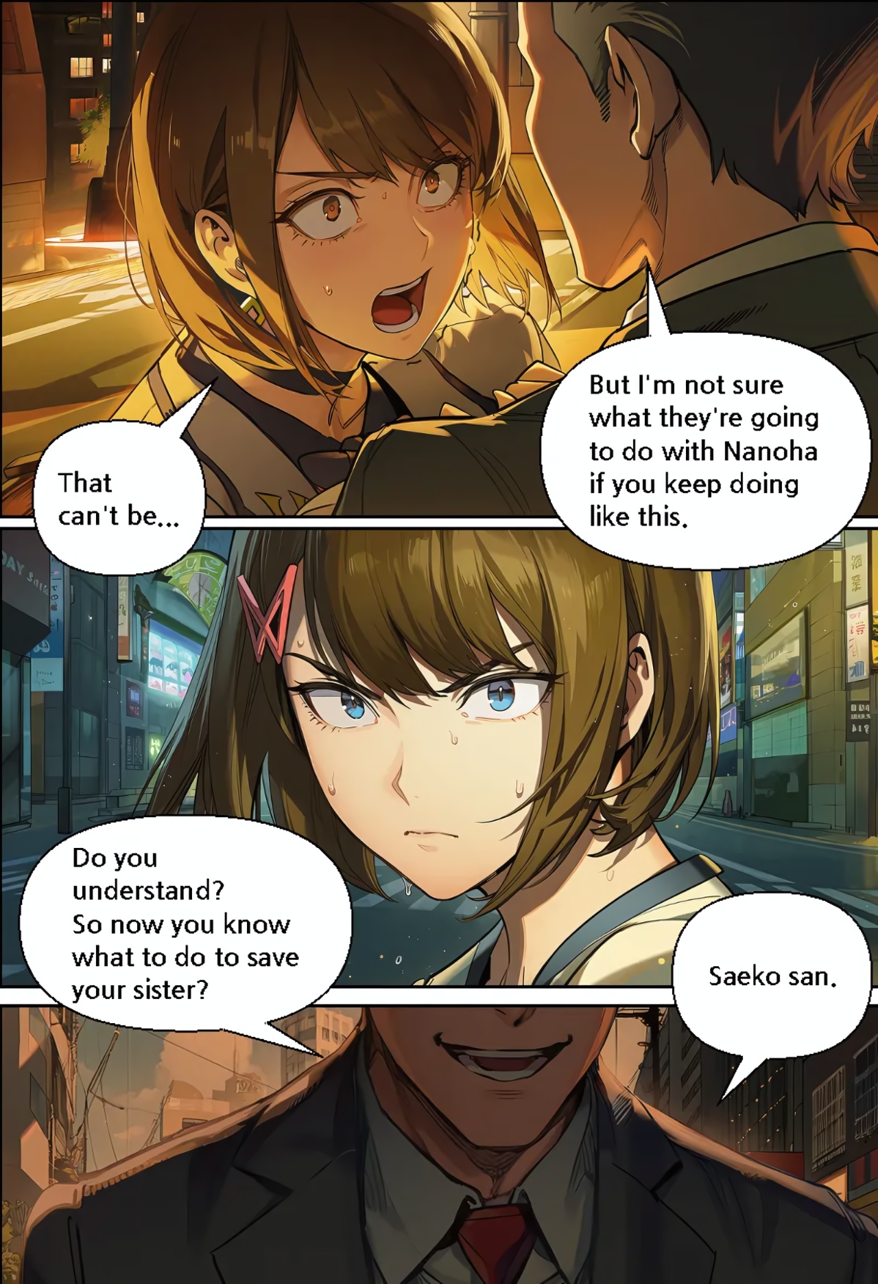 They Reason Why She Didn't Answer Porn Comics english 08