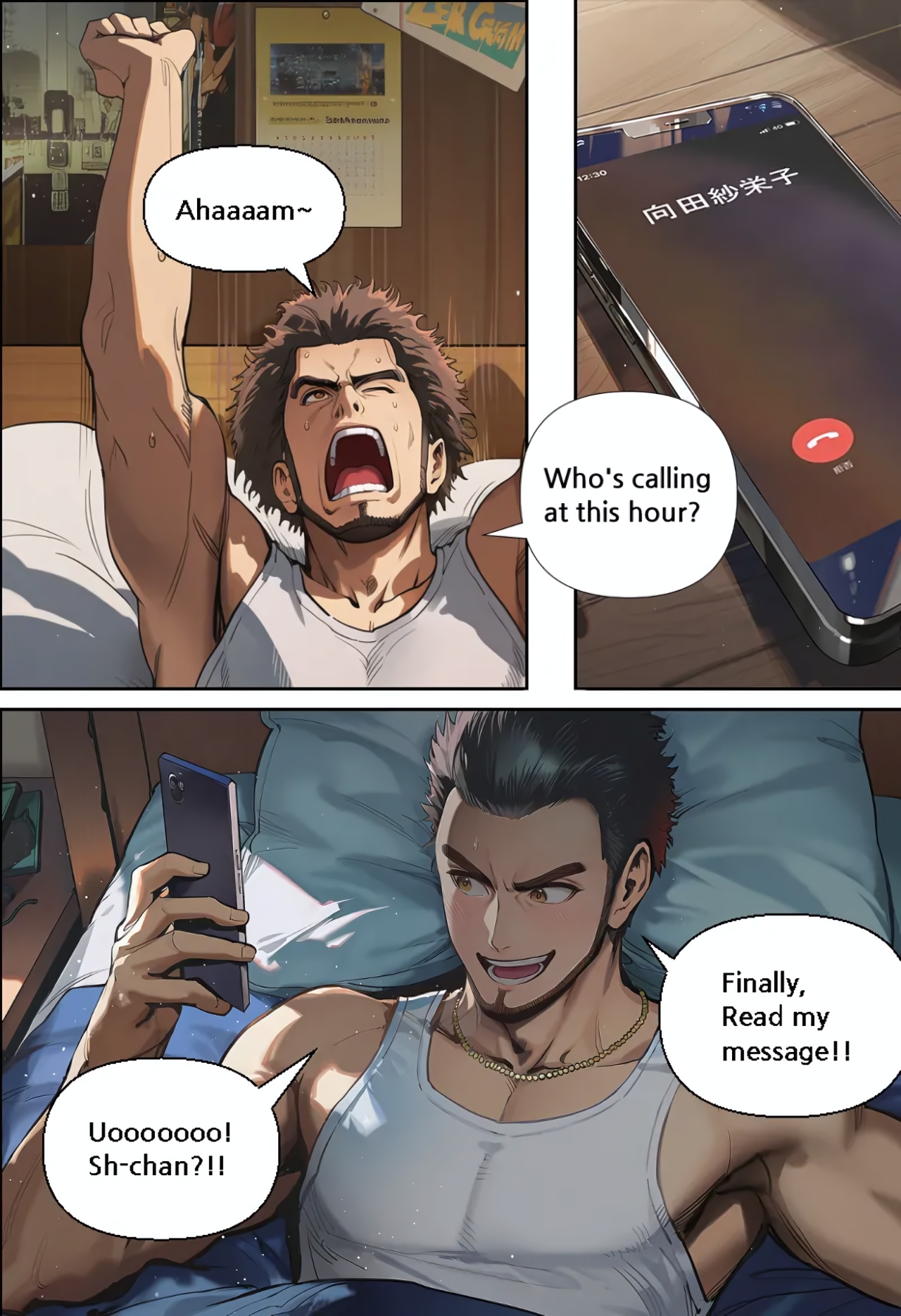 They Reason Why She Didn't Answer Porn Comics english 10