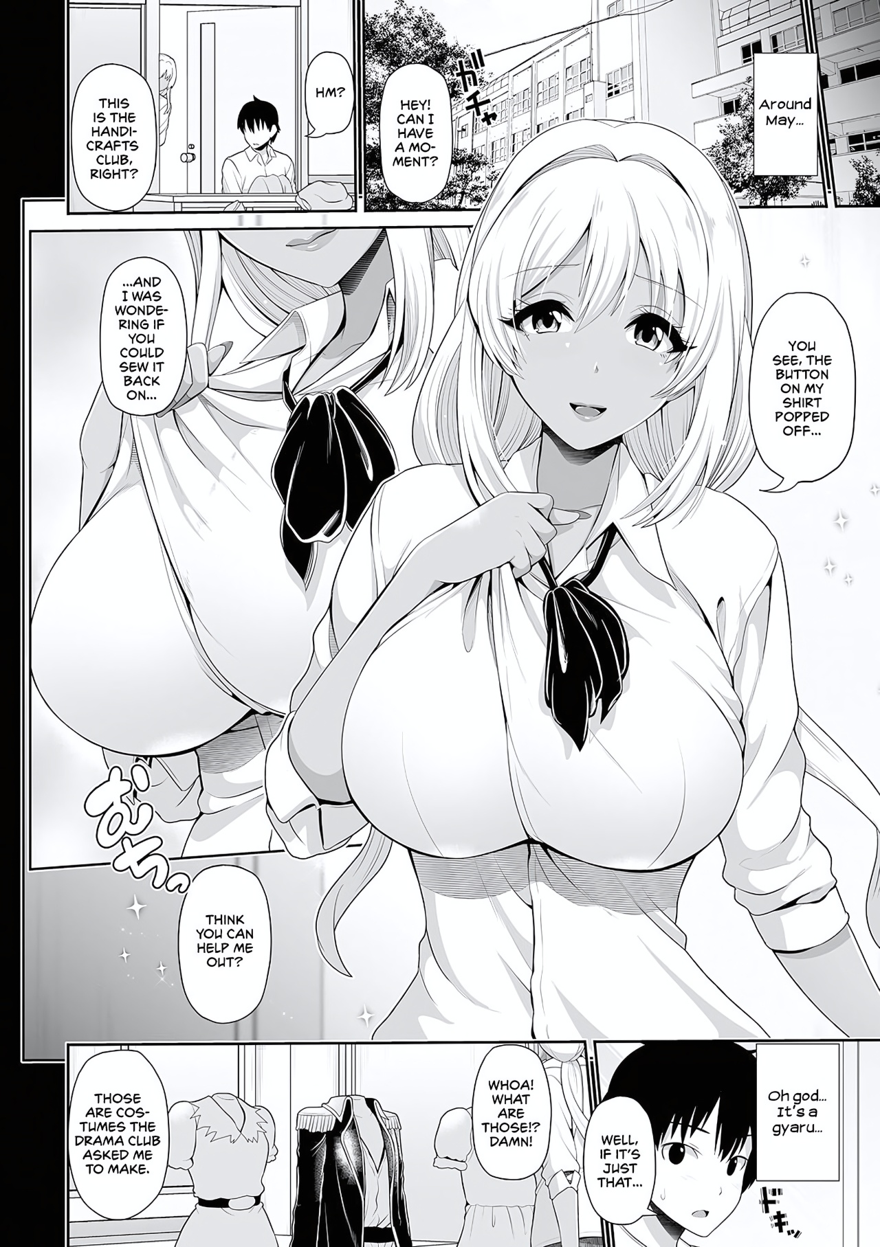 This Tanned Gyaru Only Has Eyes For You Part 6 Porn Comics english 02