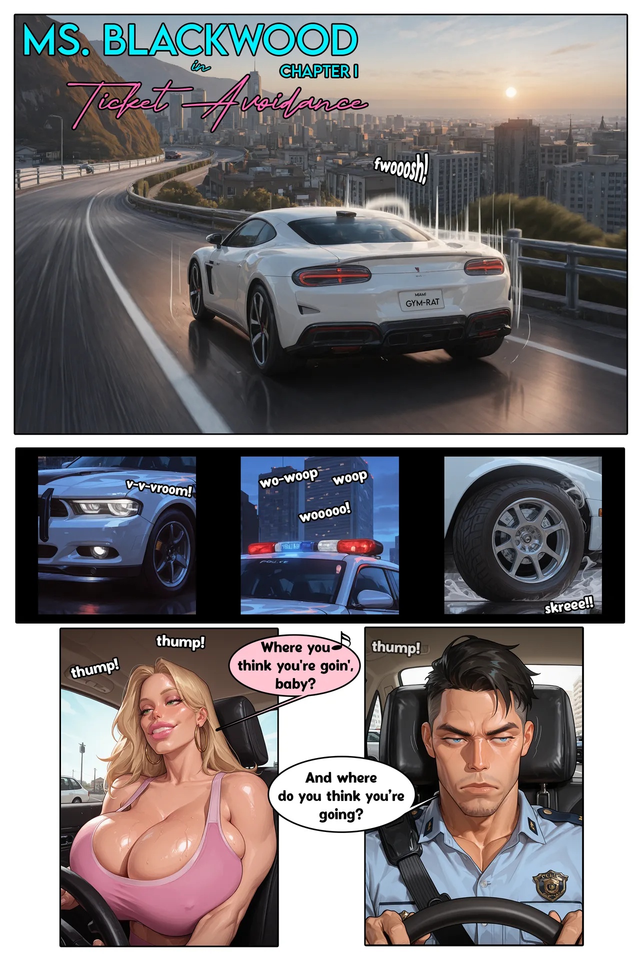 Ticket Avoidance Porn Comics english 02