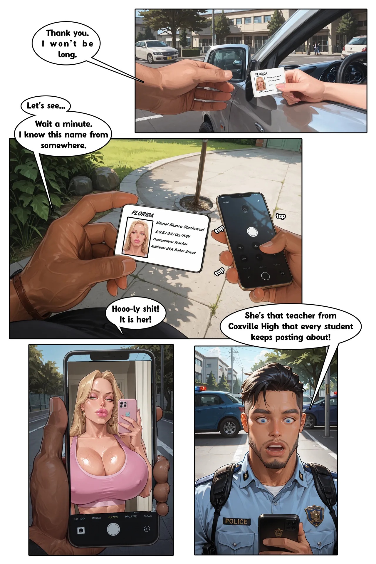 Ticket Avoidance Porn Comics english 05