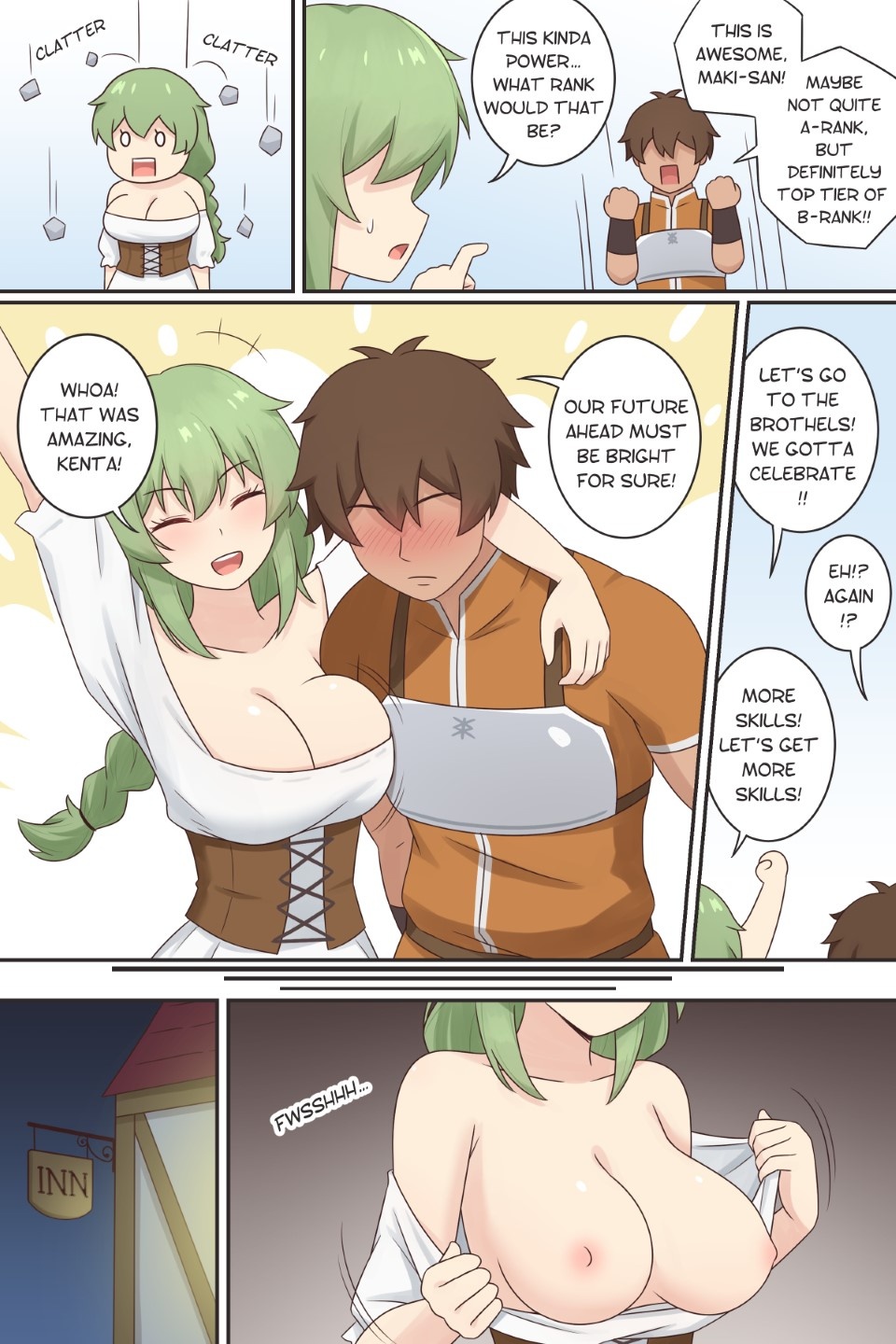 TS Isekai By RudySaki Part 2 Porn Comics english 05