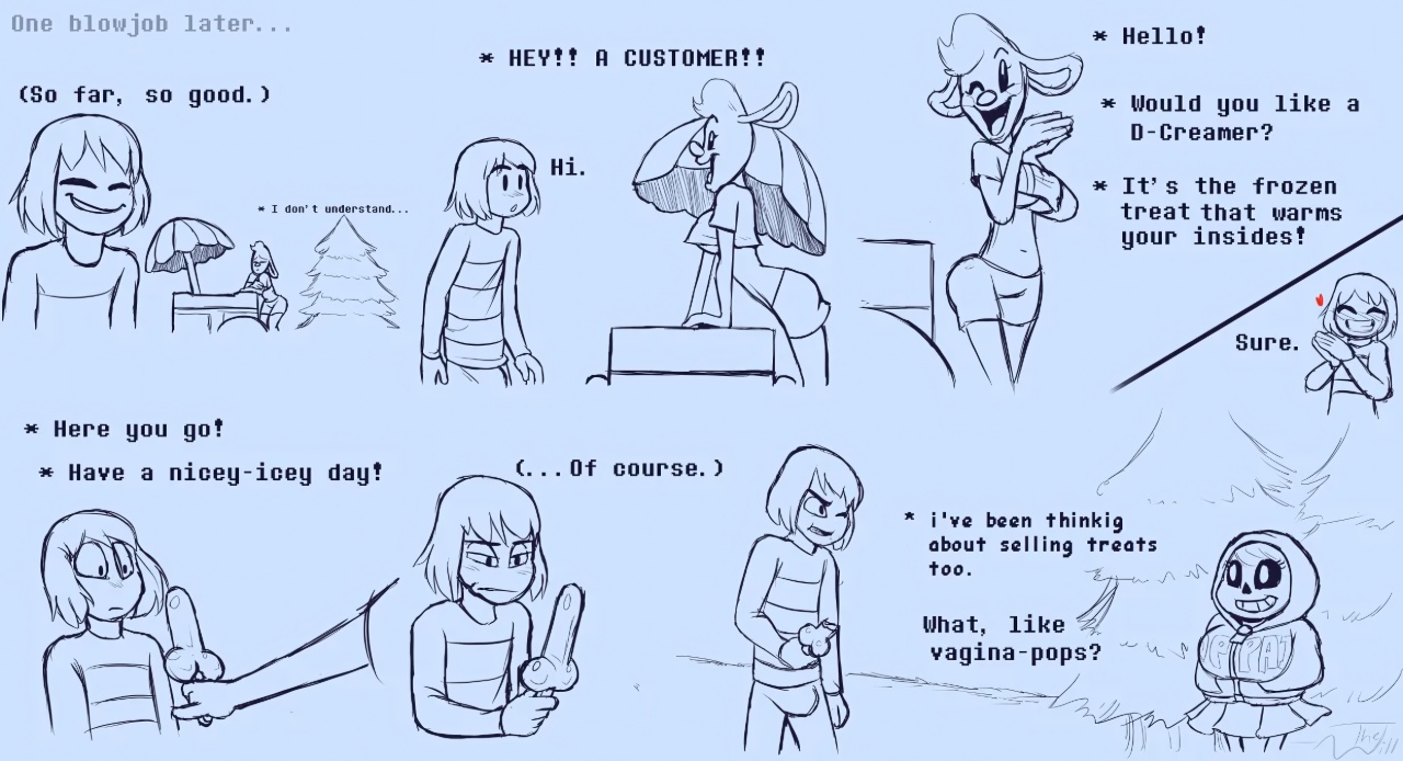 Under(her)tail: Monster-Girl Edition Part 2 Porn Comics english 12