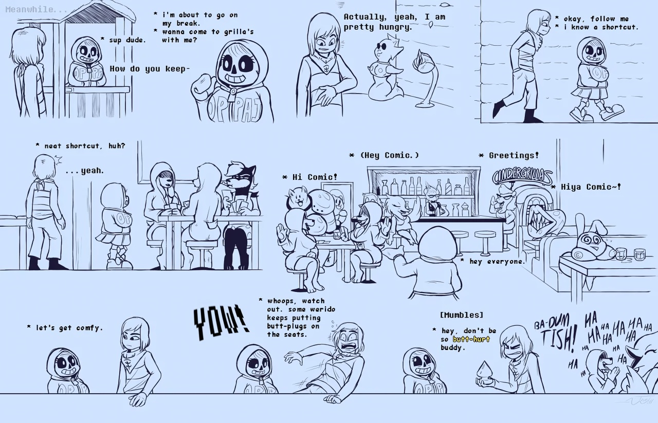 Under(her)tail: Monster-Girl Edition Part 2 Porn Comics english 26