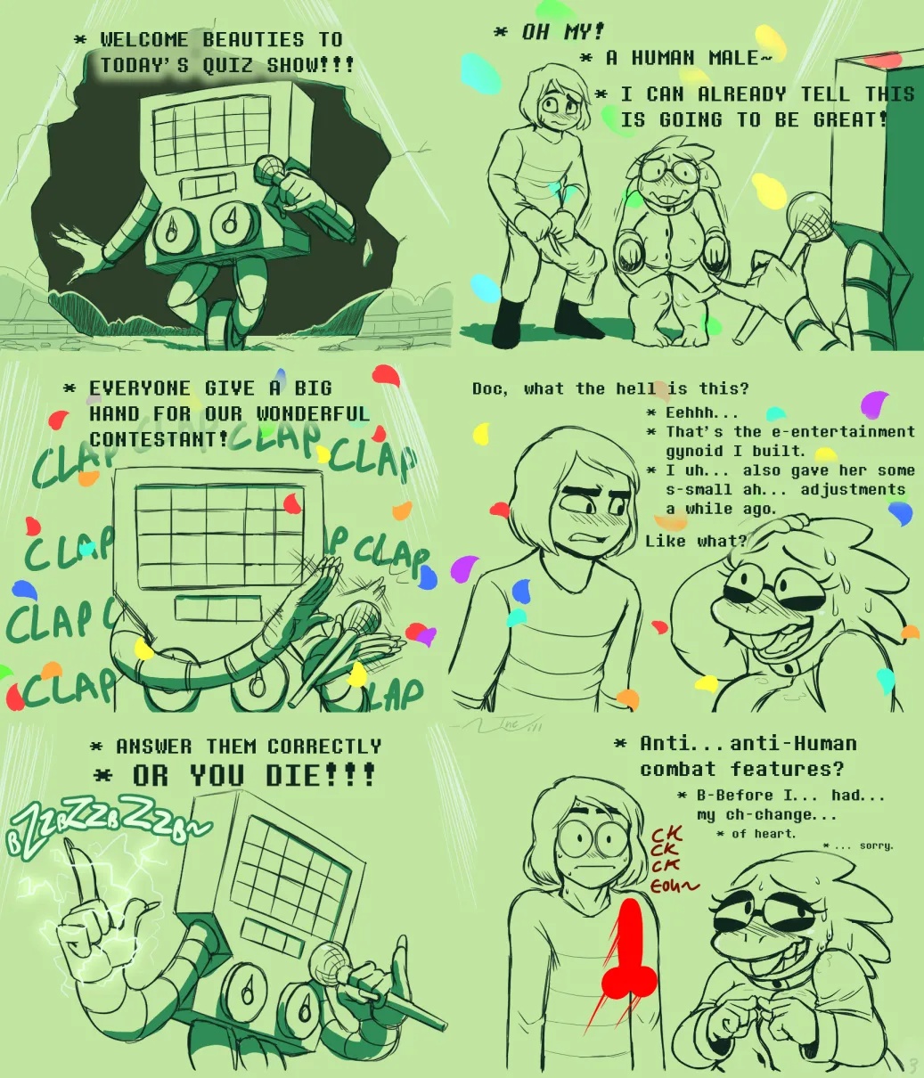 Under(her)tail: Monster-Girl Edition Part 4 Porn Comics english 04