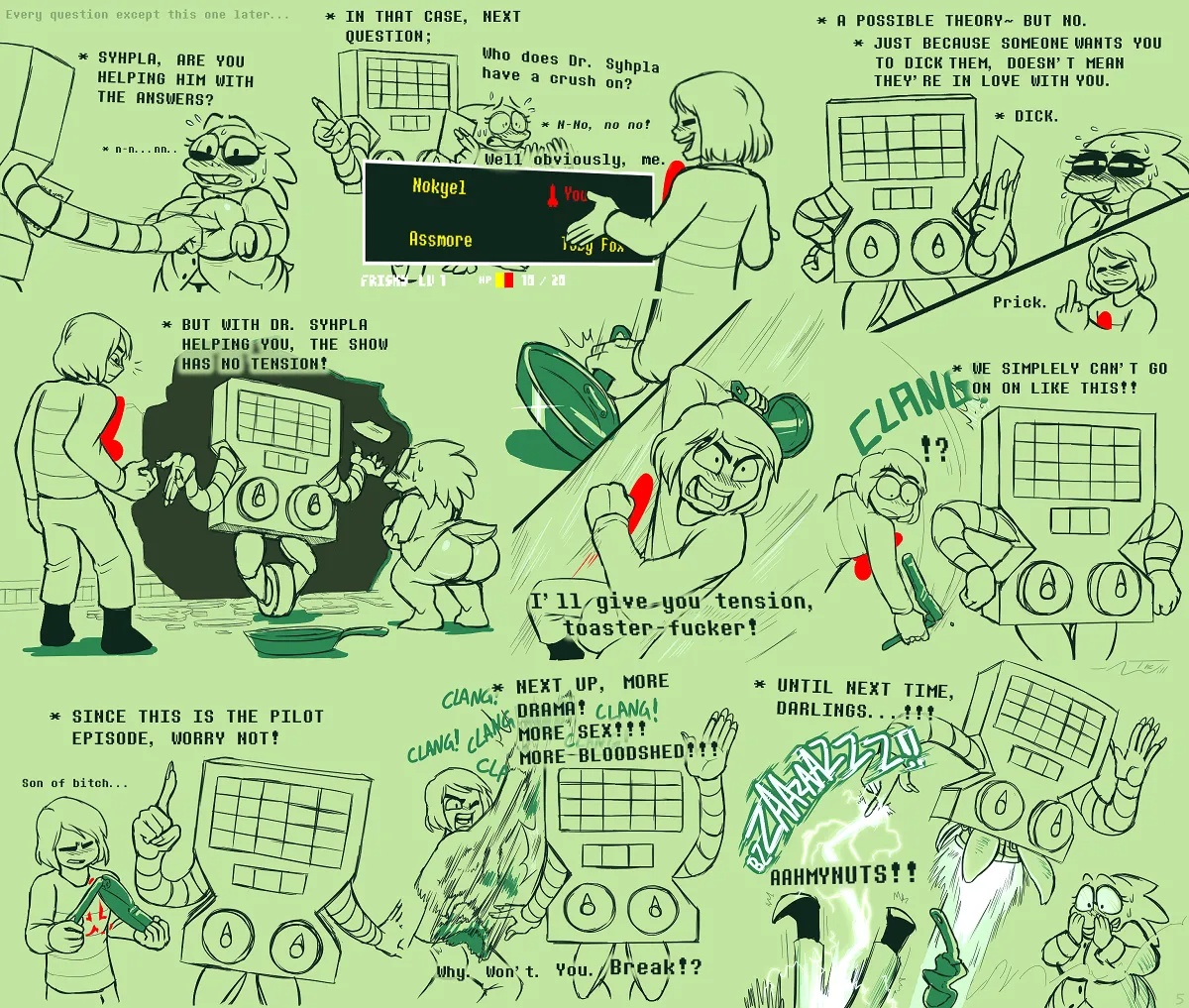 Under(her)tail: Monster-Girl Edition Part 4 Porn Comics english 06