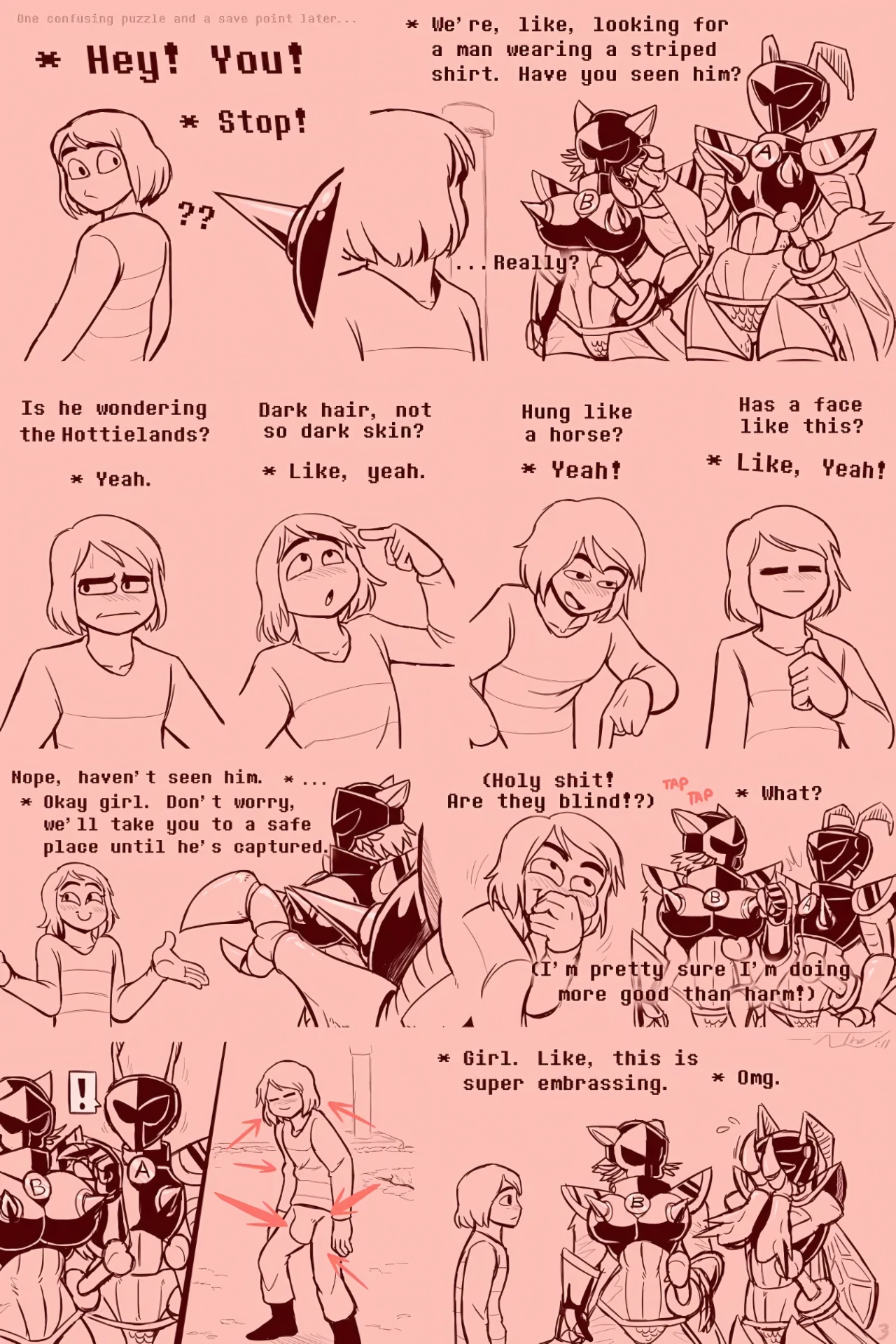 Under(her)tail: Monster-Girl Edition Part 5 Porn Comics english 04