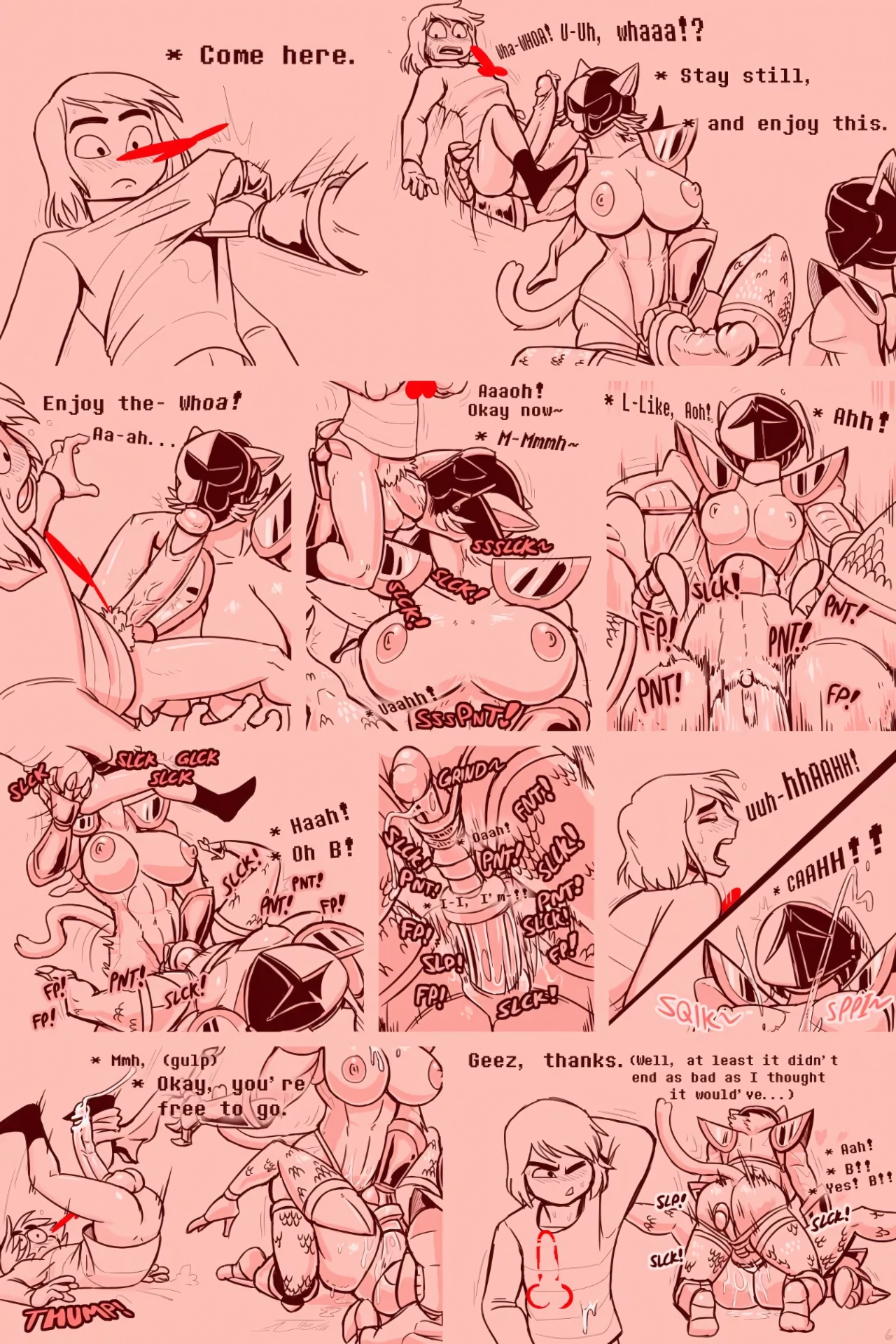 Under(her)tail: Monster-Girl Edition Part 5 Porn Comics english 07