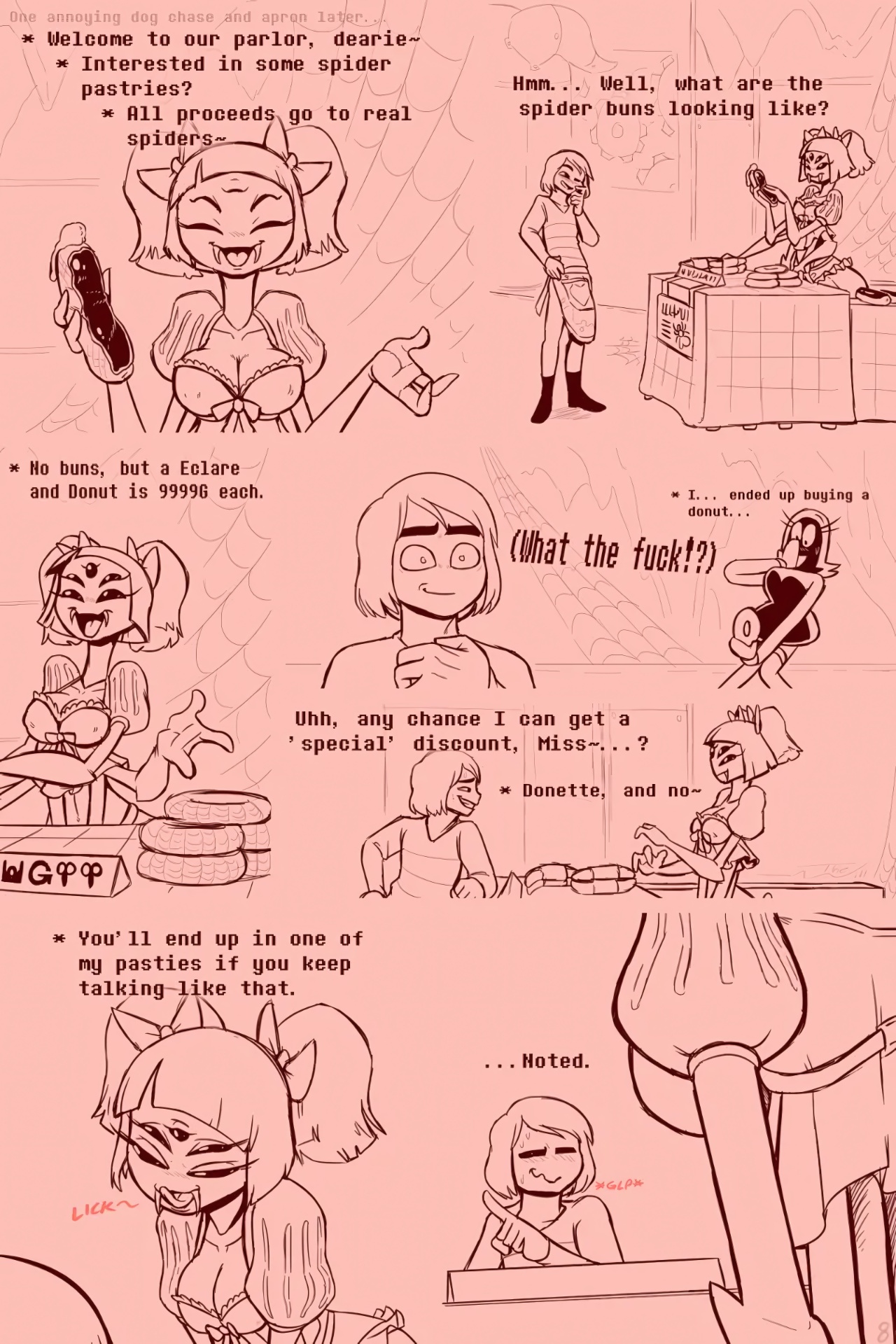 Under(her)tail: Monster-Girl Edition Part 5 Porn Comics english 09