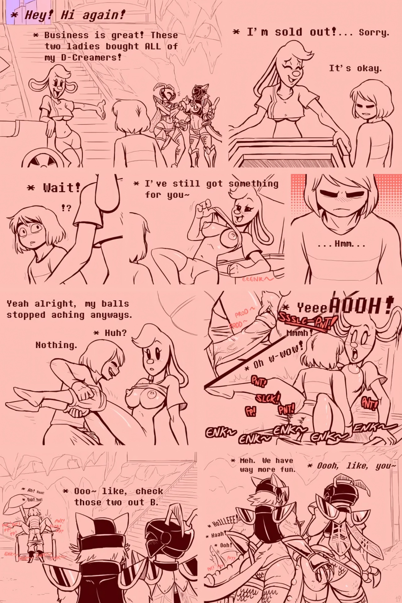 Under(her)tail: Monster-Girl Edition Part 5 Porn Comics english 20