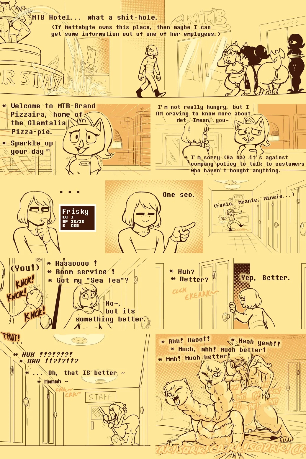 Under(her)tail: Monster-Girl Edition Part 6 Porn Comics english 02