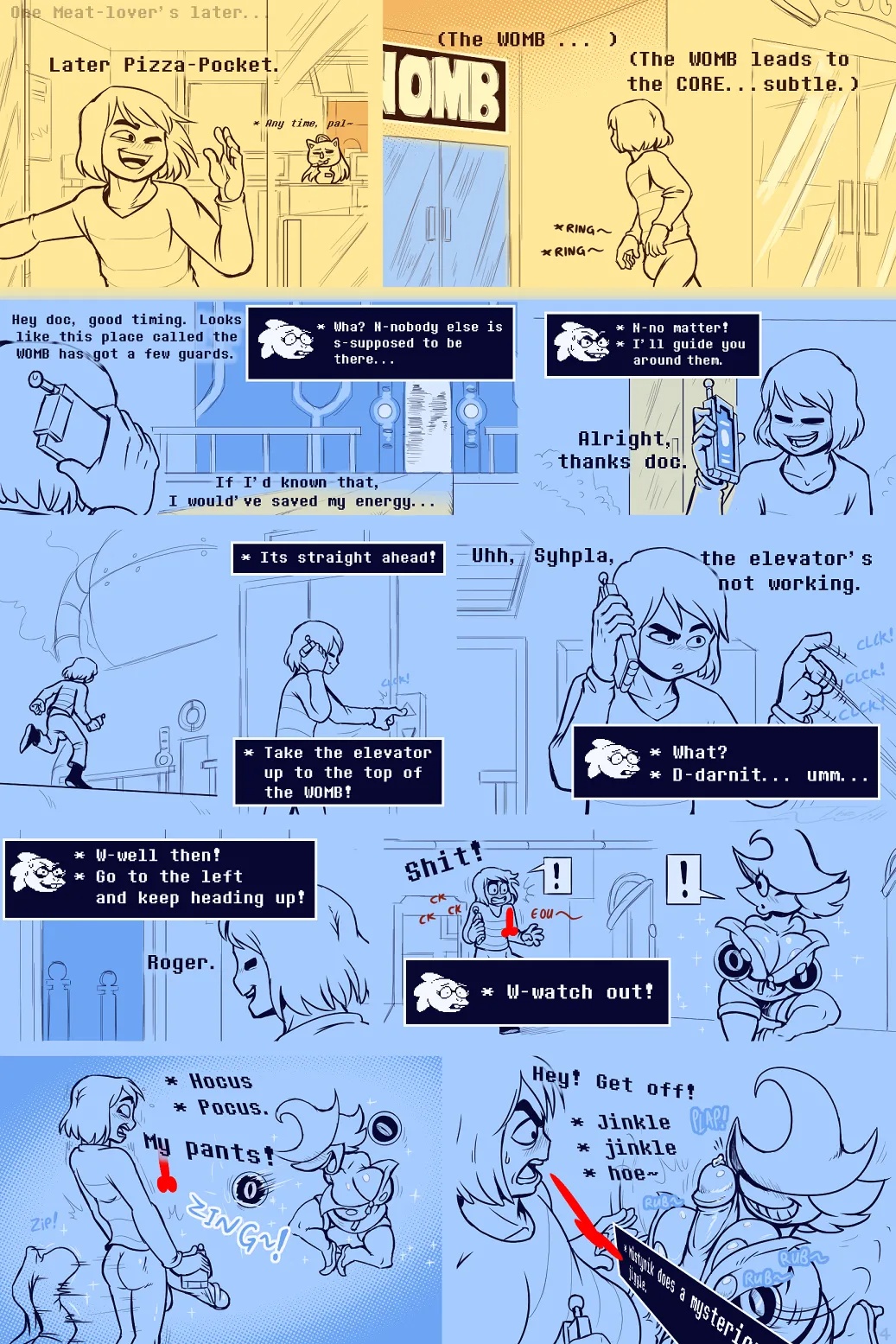 Under(her)tail: Monster-Girl Edition Part 6 Porn Comics english 05
