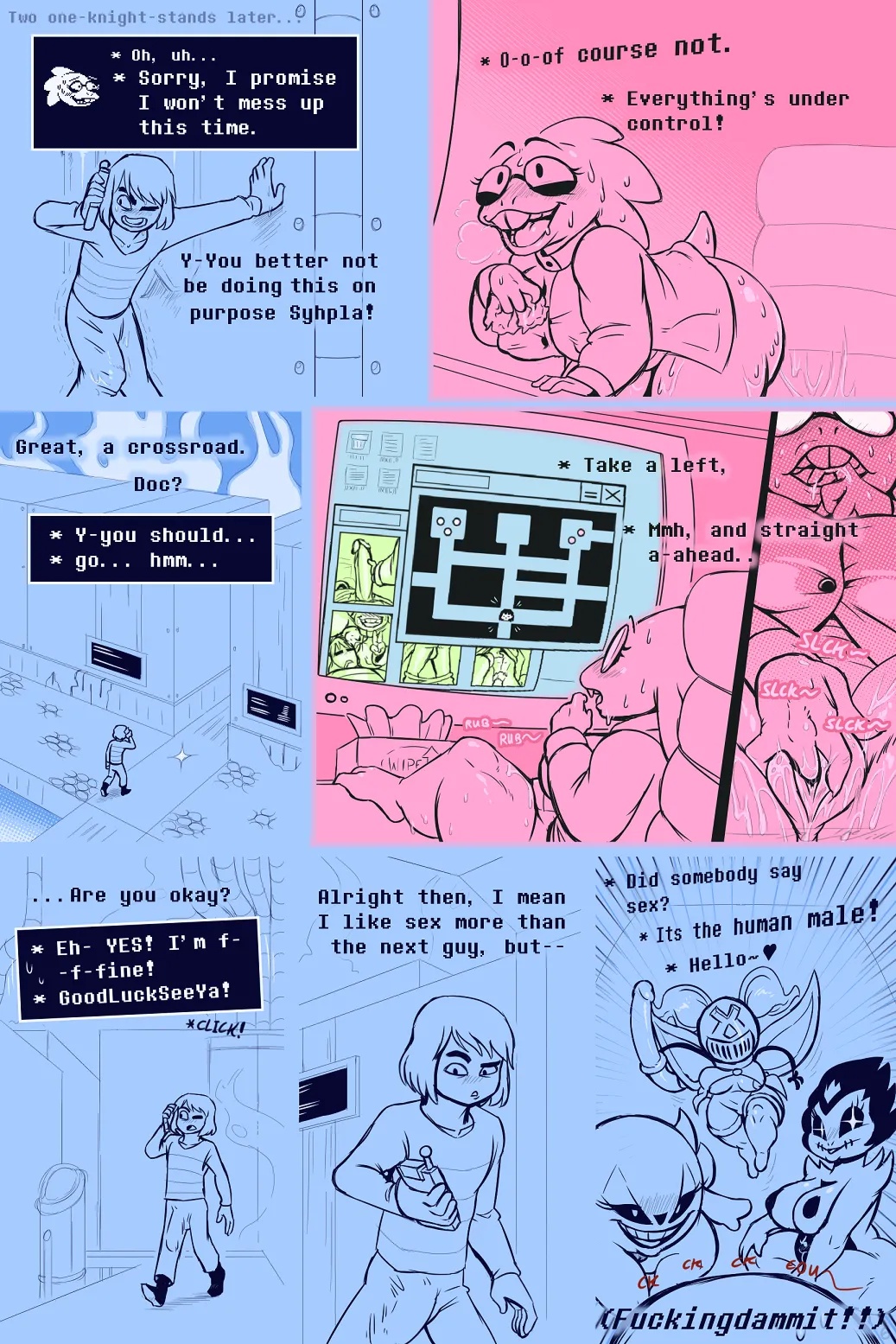 Under(her)tail: Monster-Girl Edition Part 6 Porn Comics english 07