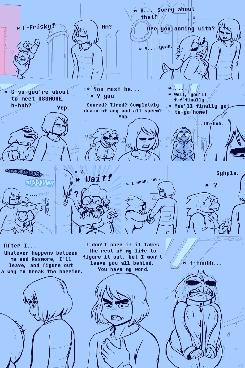 Under(her)tail: Monster-Girl Edition Part 6 Porn Comics english 23