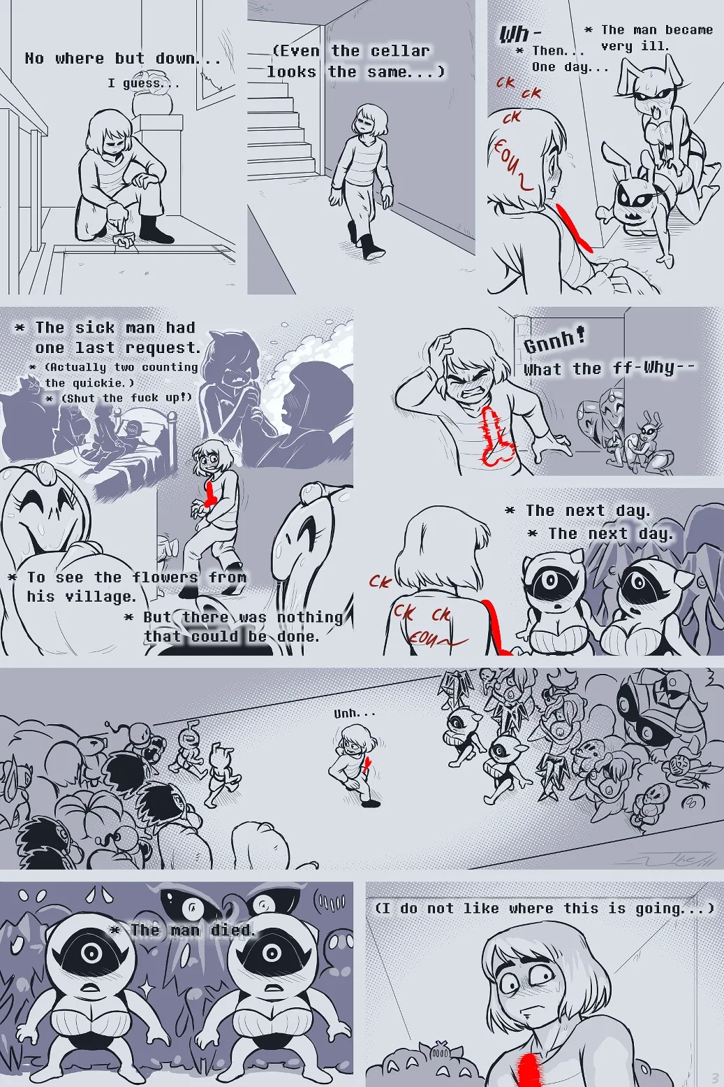 Under(her)tail: Monster-Girl Edition Part 7 Porn Comics english 04