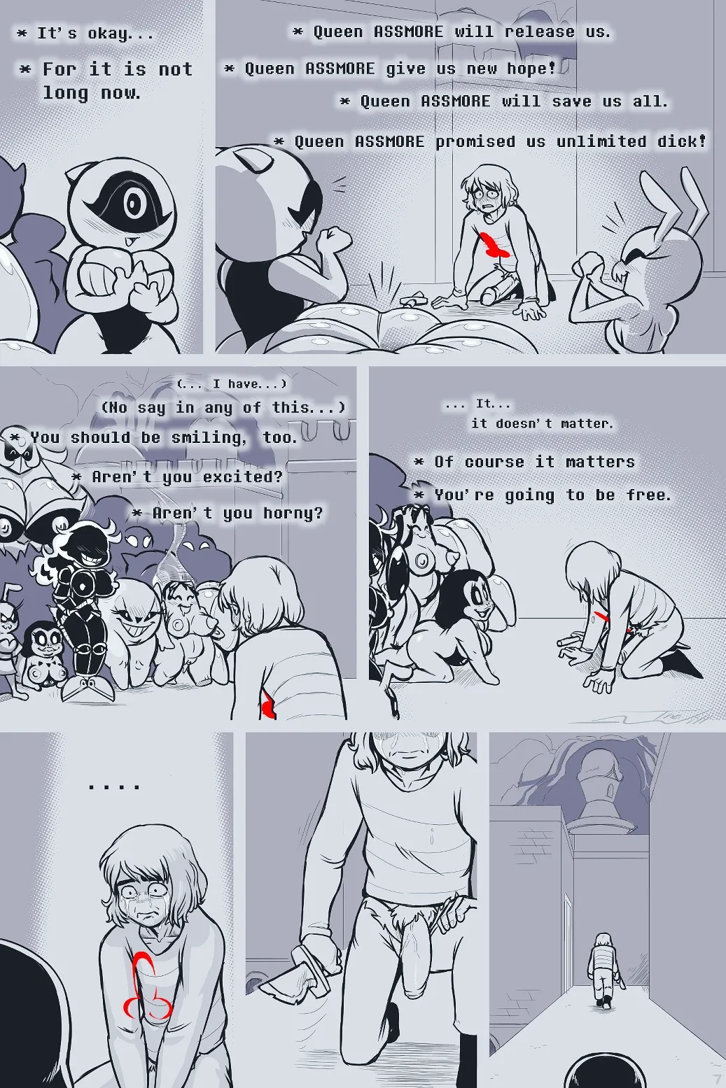 Under(her)tail: Monster-Girl Edition Part 7 Porn Comics english 08