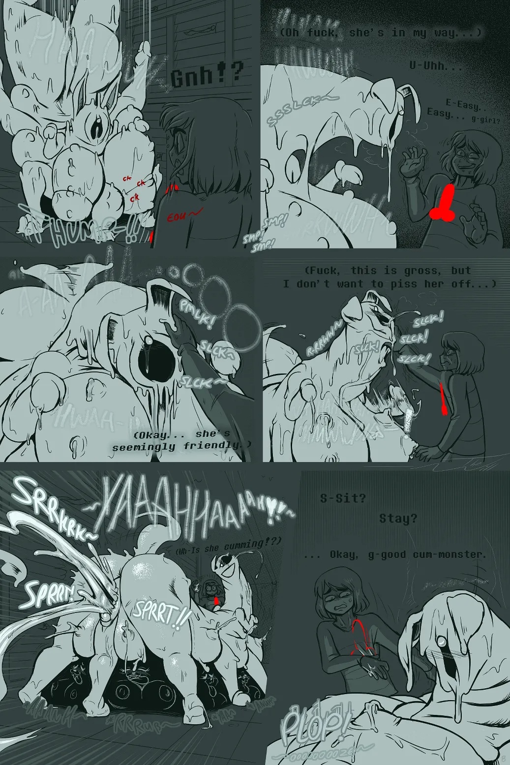 Under(her)tail: Monster-Girl Edition Part 8 Porn Comics english 09
