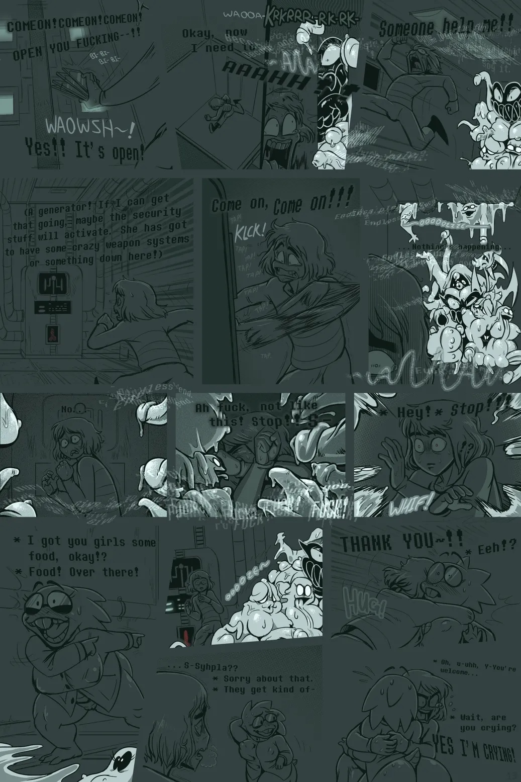 Under(her)tail: Monster-Girl Edition Part 8 Porn Comics english 14