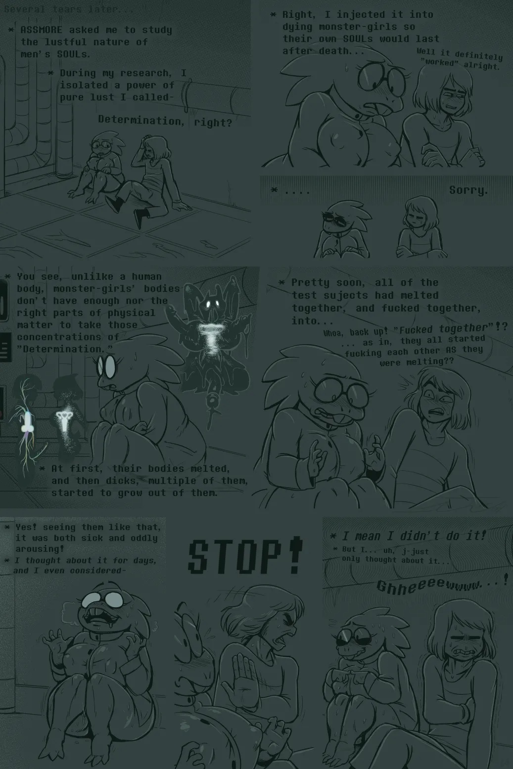 Under(her)tail: Monster-Girl Edition Part 8 Porn Comics english 15