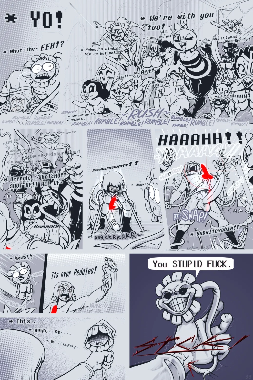 Under(her)tail: Monster-Girl Edition Part 8 Porn Comics english 34