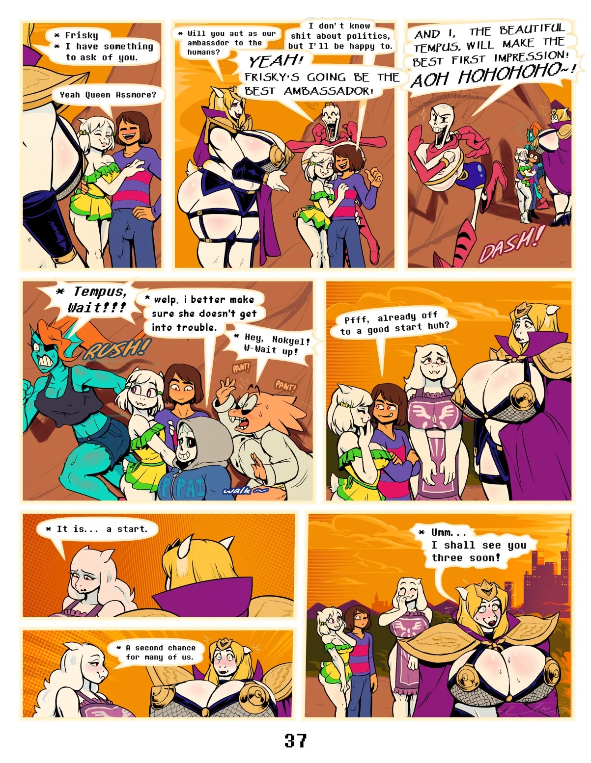Under(her)tail: Monster-Girl Edition Part 9 Porn Comics english 39