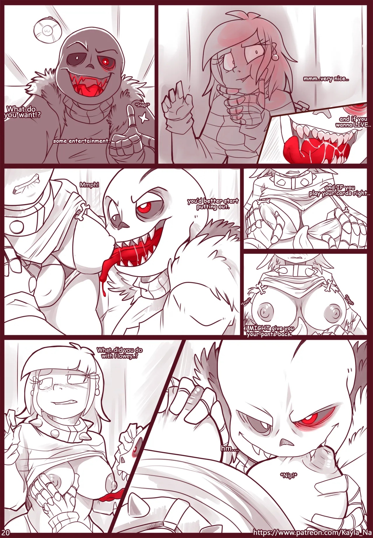 Underlust (Undertale) Porn Comics english 21