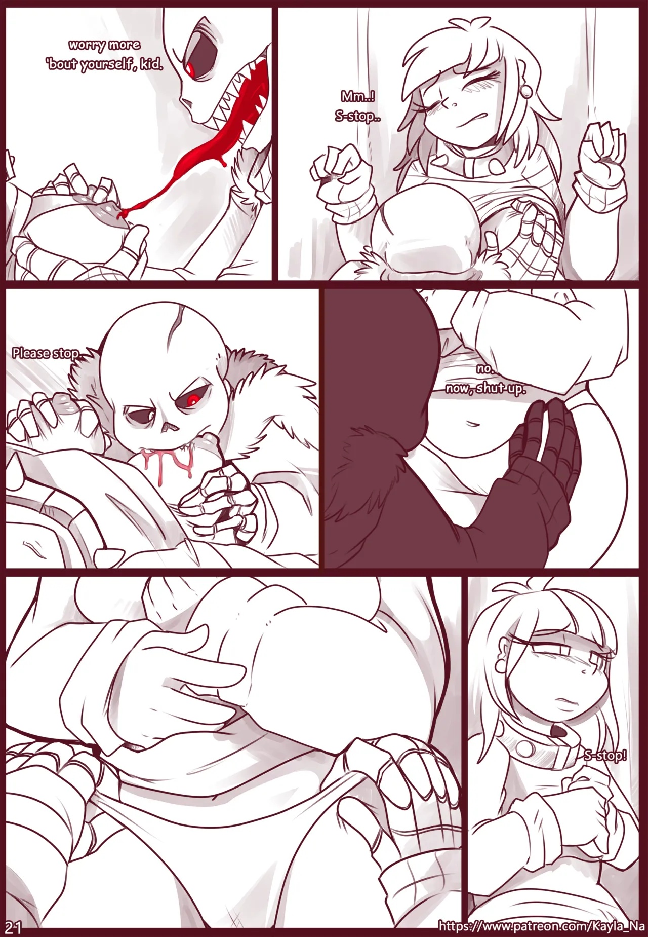 Underlust (Undertale) Porn Comics english 22