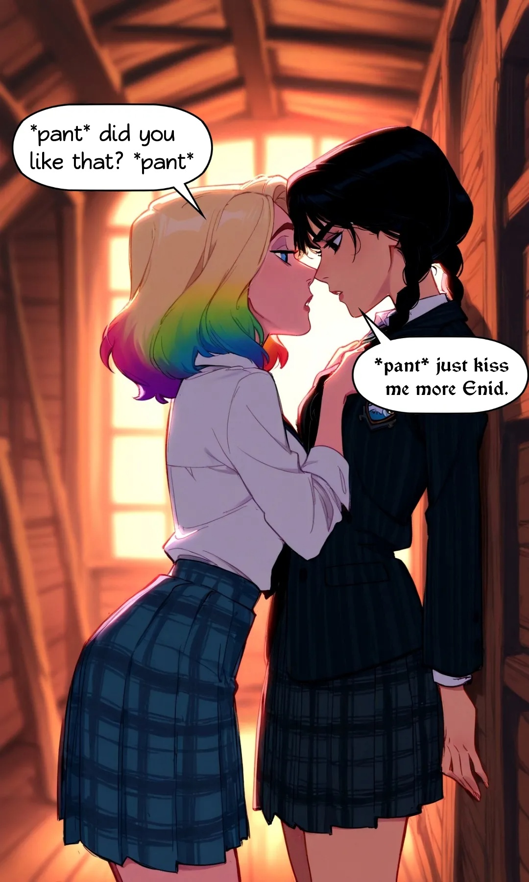 Wednesday And Enid Porn Comics english 06