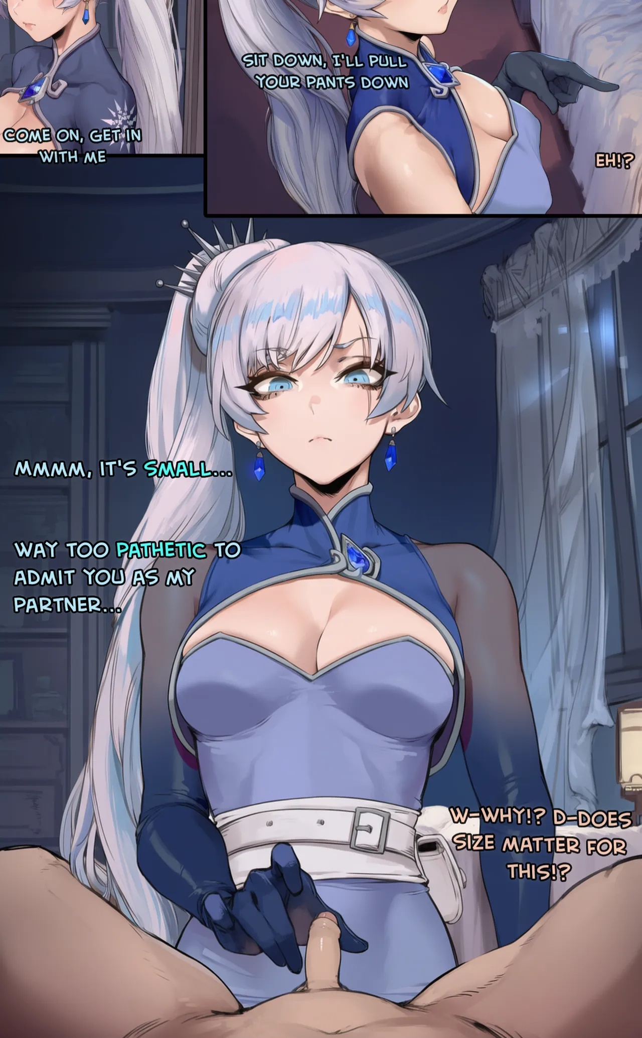 Weiss Schnee Rejects You From Her Team Porn Comics english 02