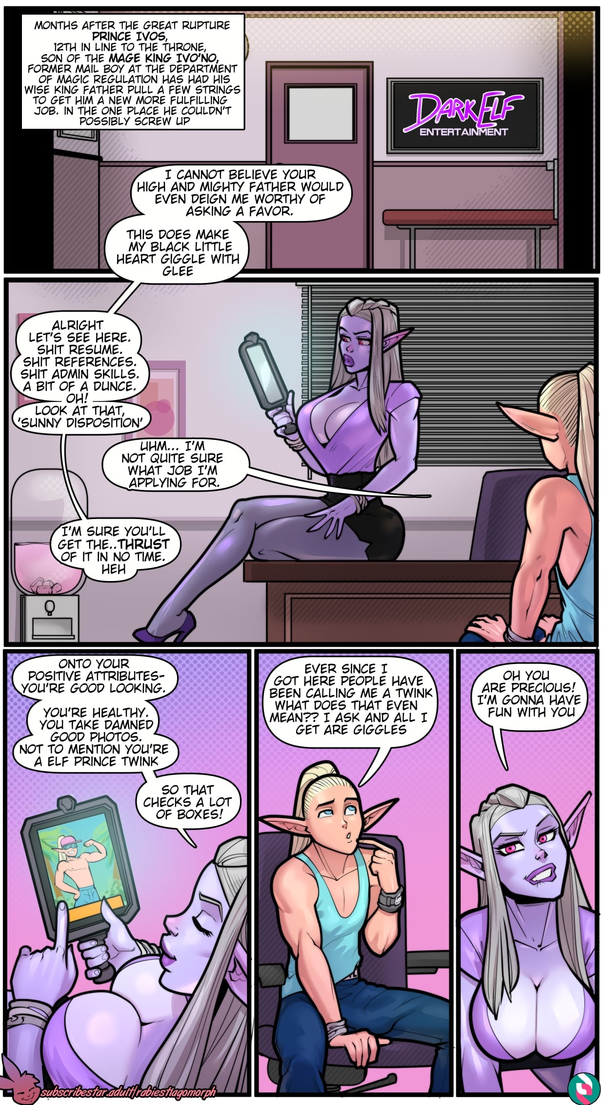 Welcome To Dark Elf Entertainment Porn Comics english 02