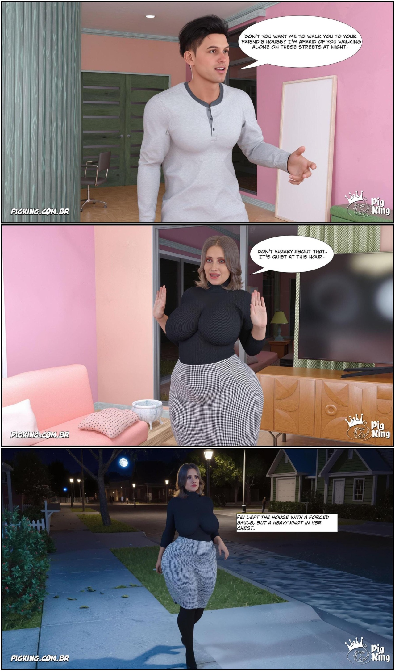 What To Do? By PigKing Porn Comics english 09