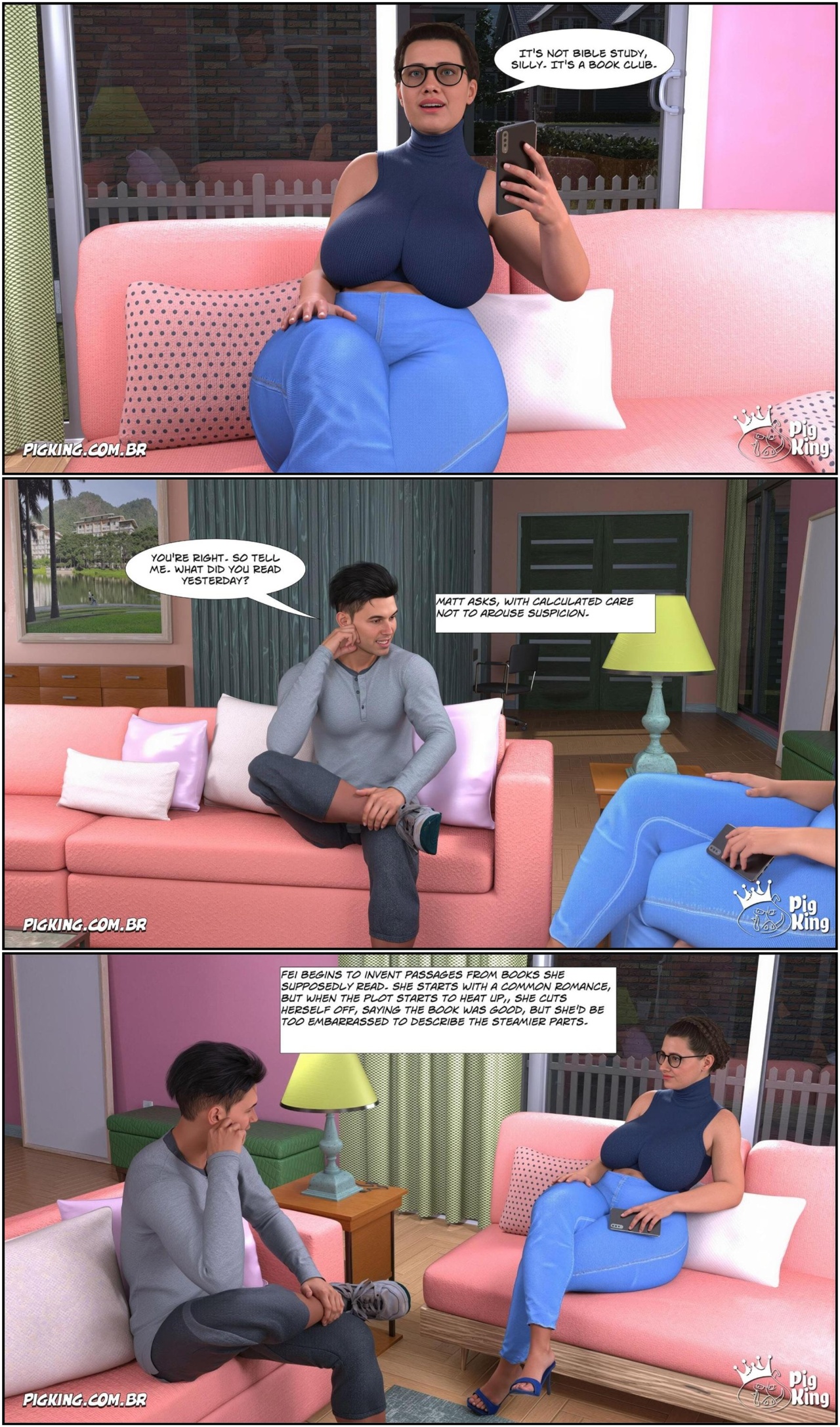 What To Do? By PigKing Porn Comics english 16