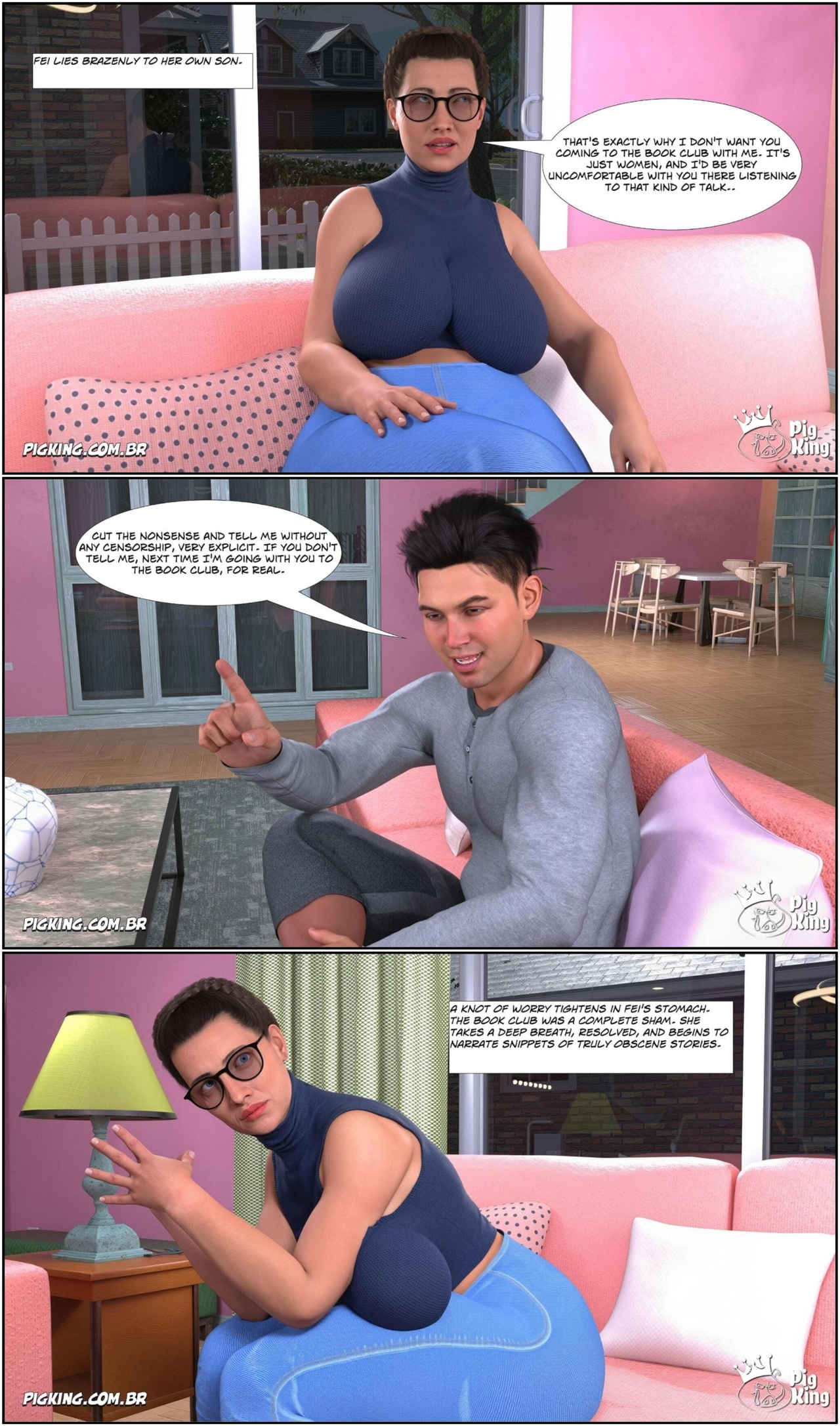 What To Do? By PigKing Porn Comics english 18