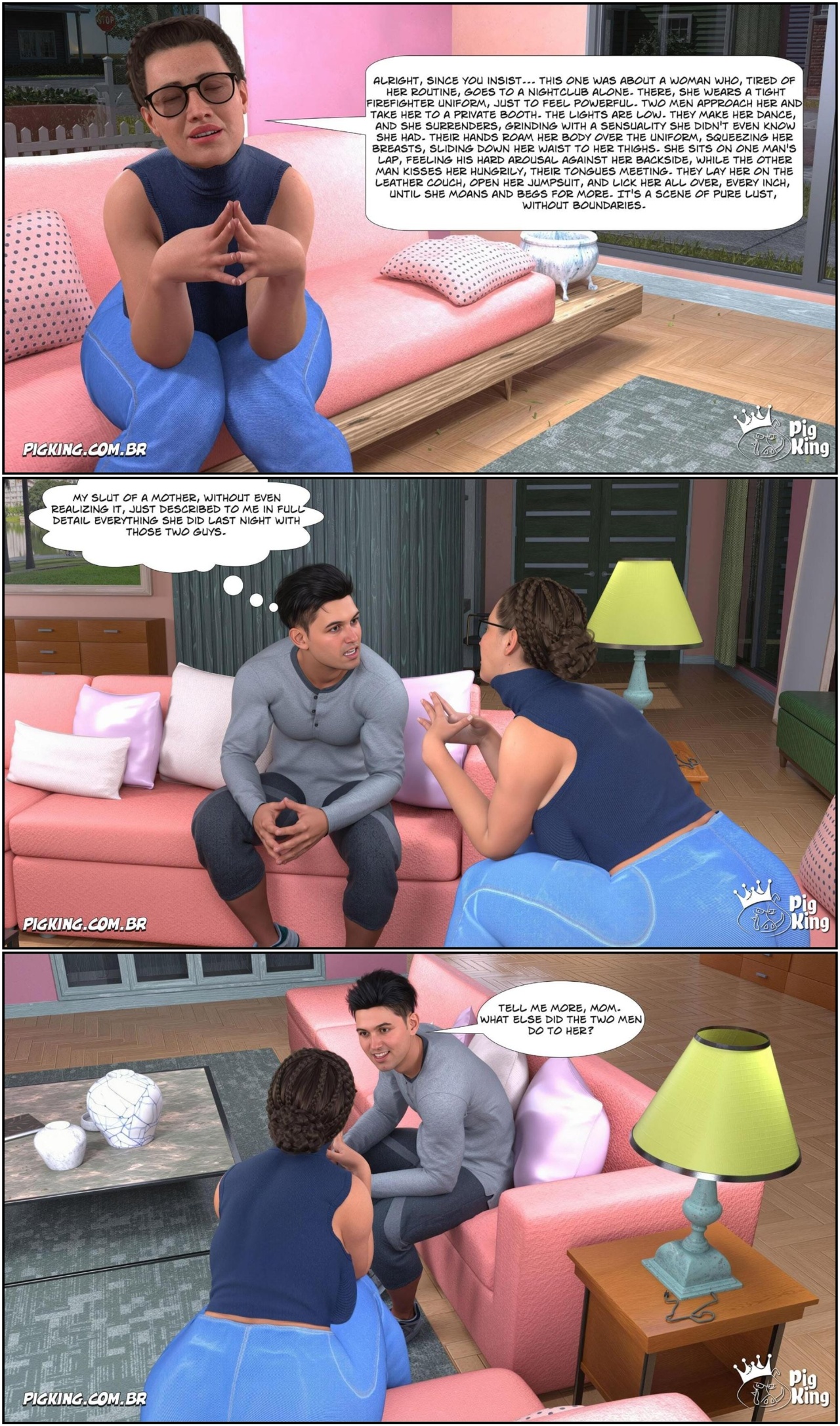 What To Do? By PigKing Porn Comics english 19