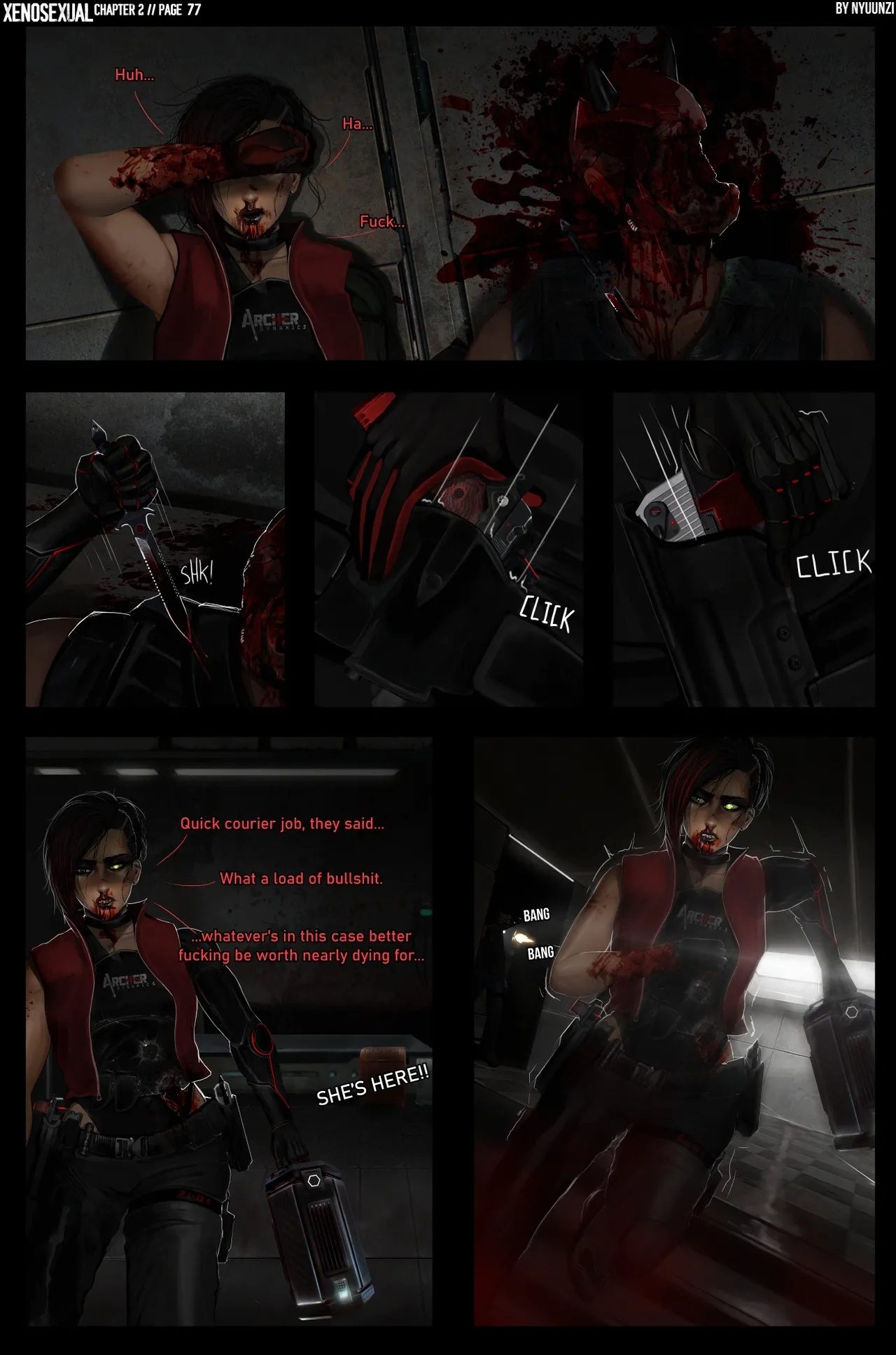 Xenosexual By Nyuunzi Part 2 Porn Comics english 79