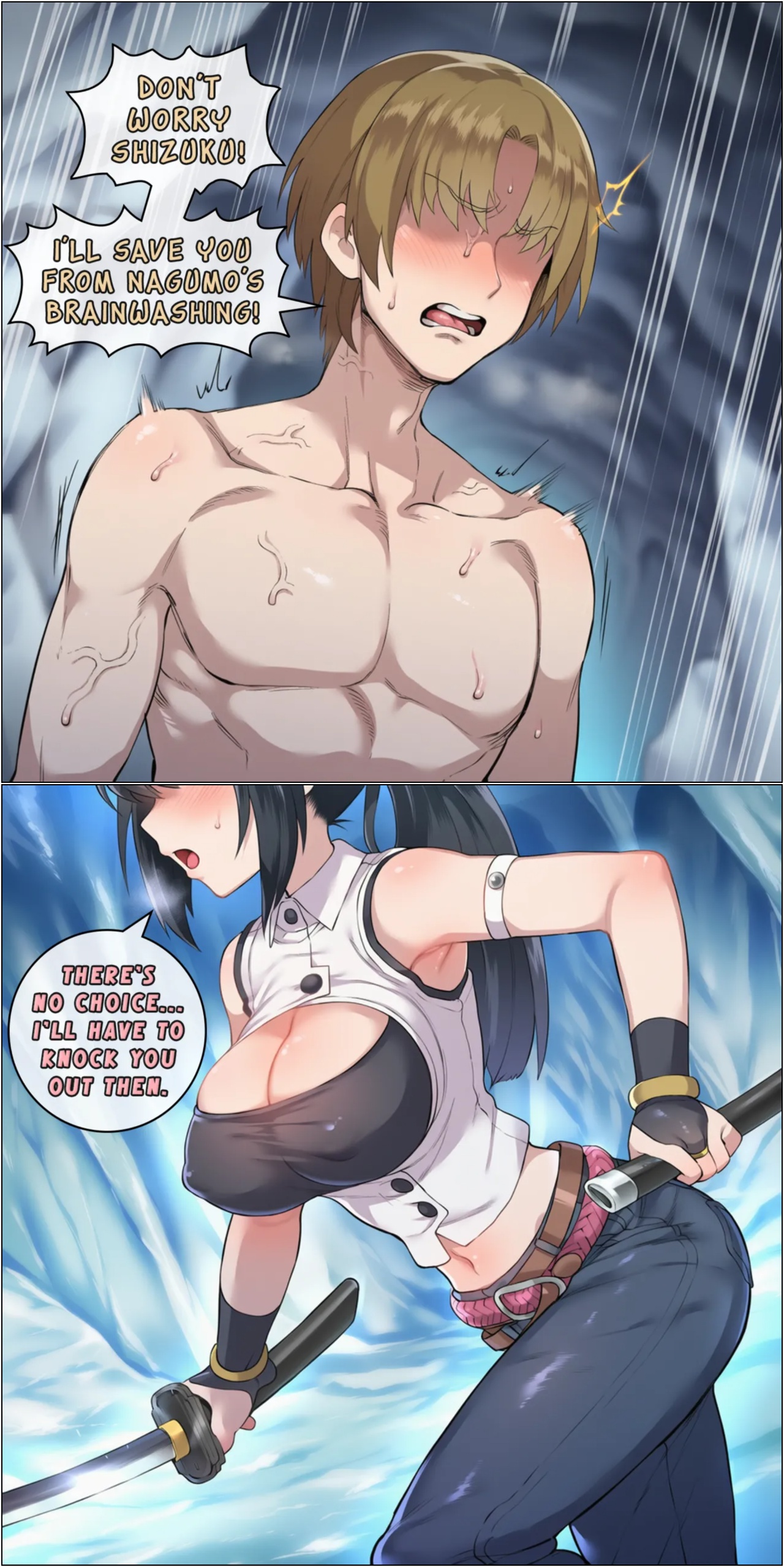 Yaegashi Shizuku Vs Amanogawa Kouki Porn Comics english 02