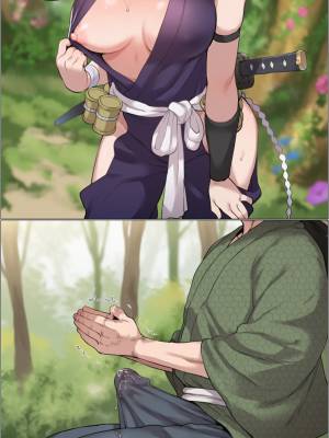 Yuzuriha Vs Tamiya Gantetsusai Porn Comics english 03