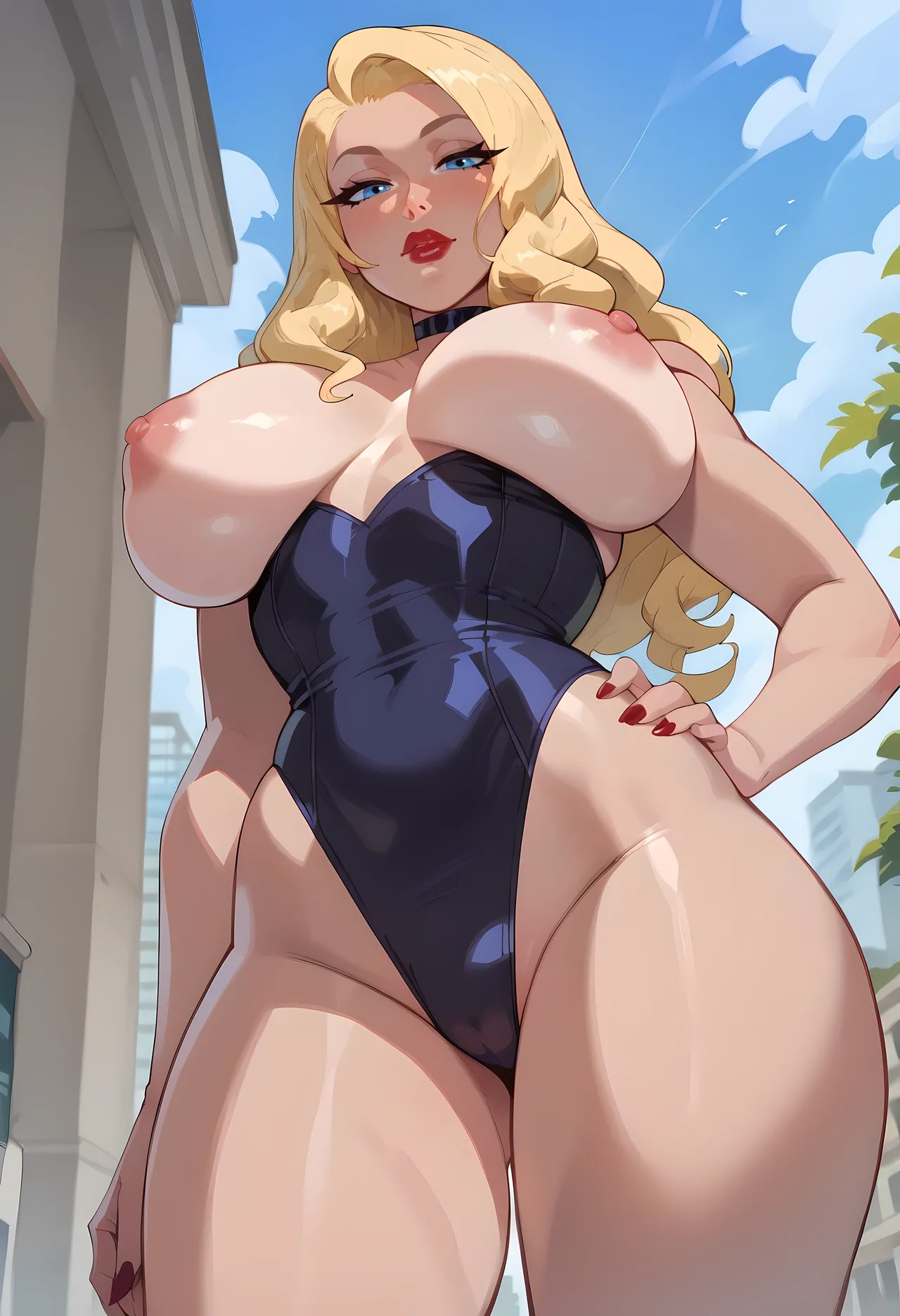 AI Generated: Black Canary By Modeus14 Porn Comics english 08