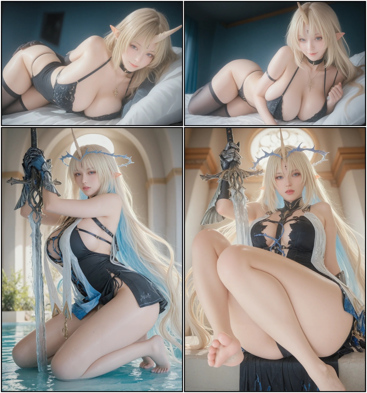 AI Generated: Fleurdelys By DyDy_Cos Porn Comics english 13