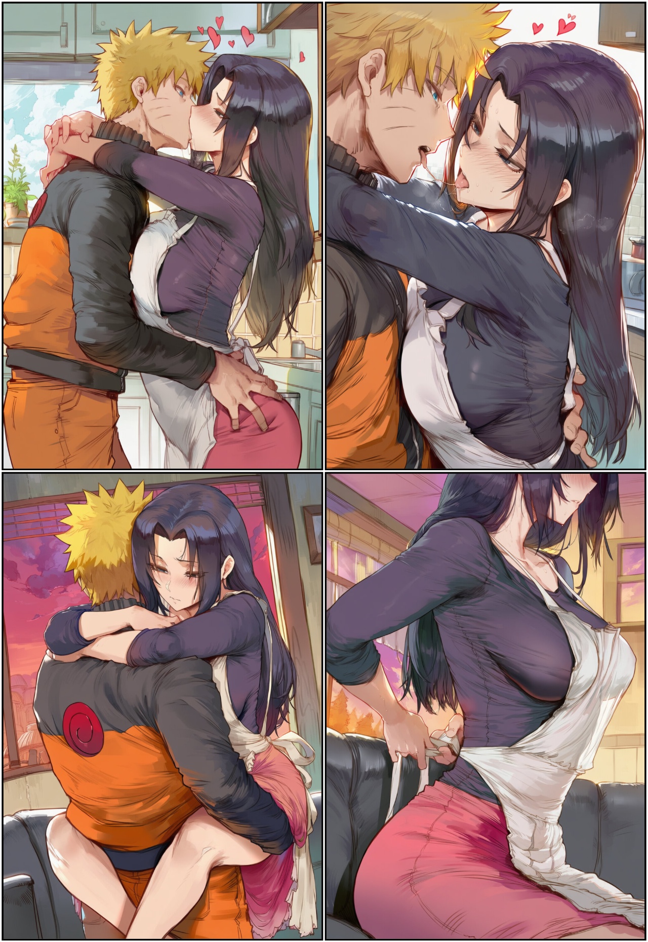 AI Generated: Naruto X Mikoto By Swirlinghawk Porn Comics english 03