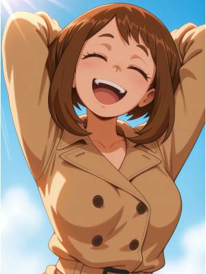 AI Generated: Ochako Uraraka By Lewdii Porn Comics english 02