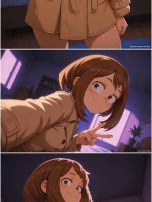 AI Generated: Ochako Uraraka By Lewdii Porn Comics english 07