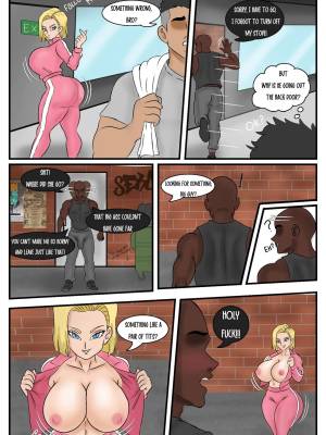 Android 18: Training Day Porn Comics english 09