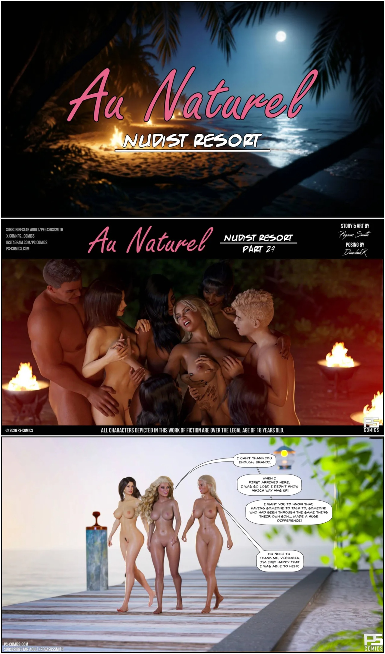 Au Naturel Part 29 Porn Comics english 02