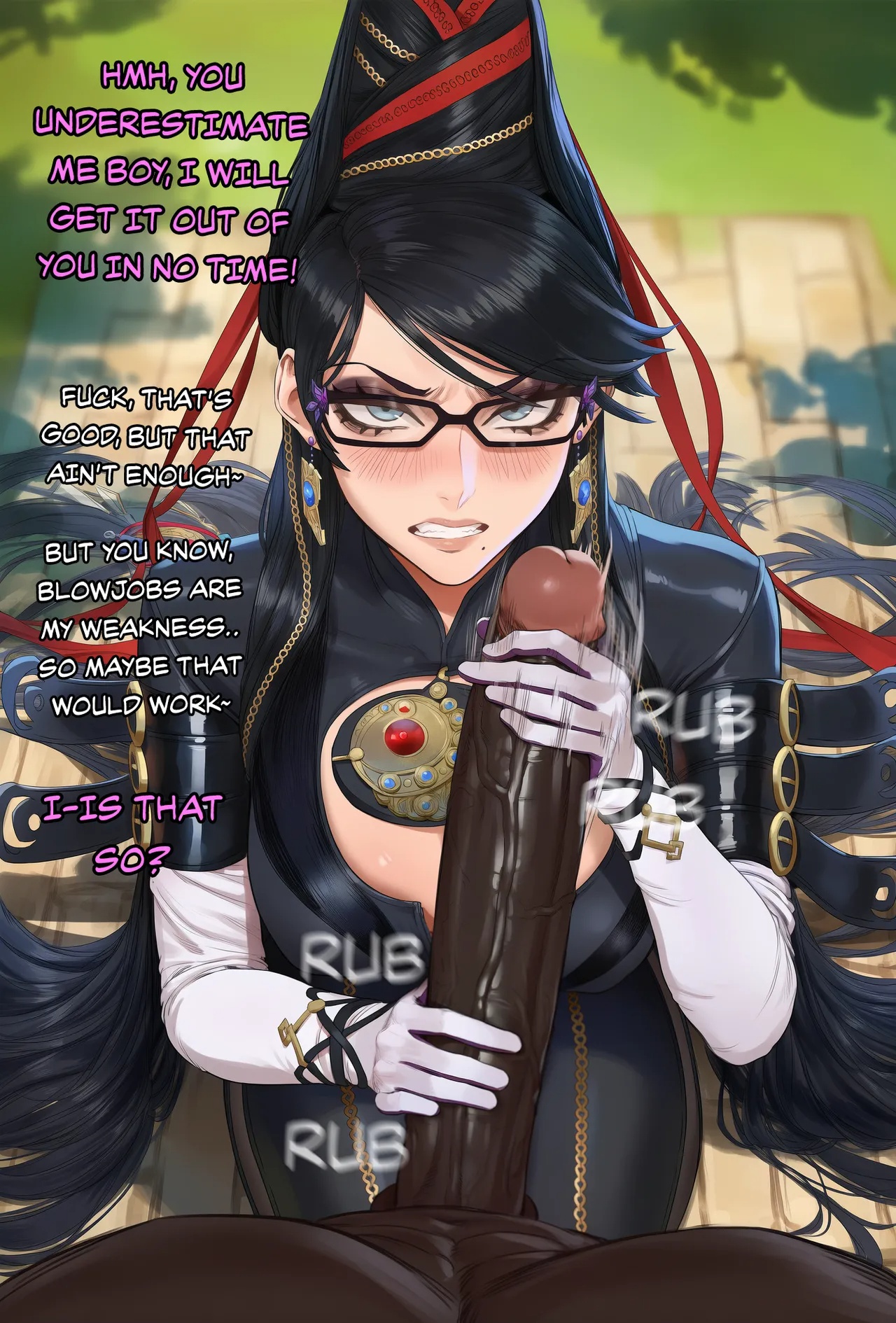Bayonetta's Hunt For a Wizard Porn Comics english 05