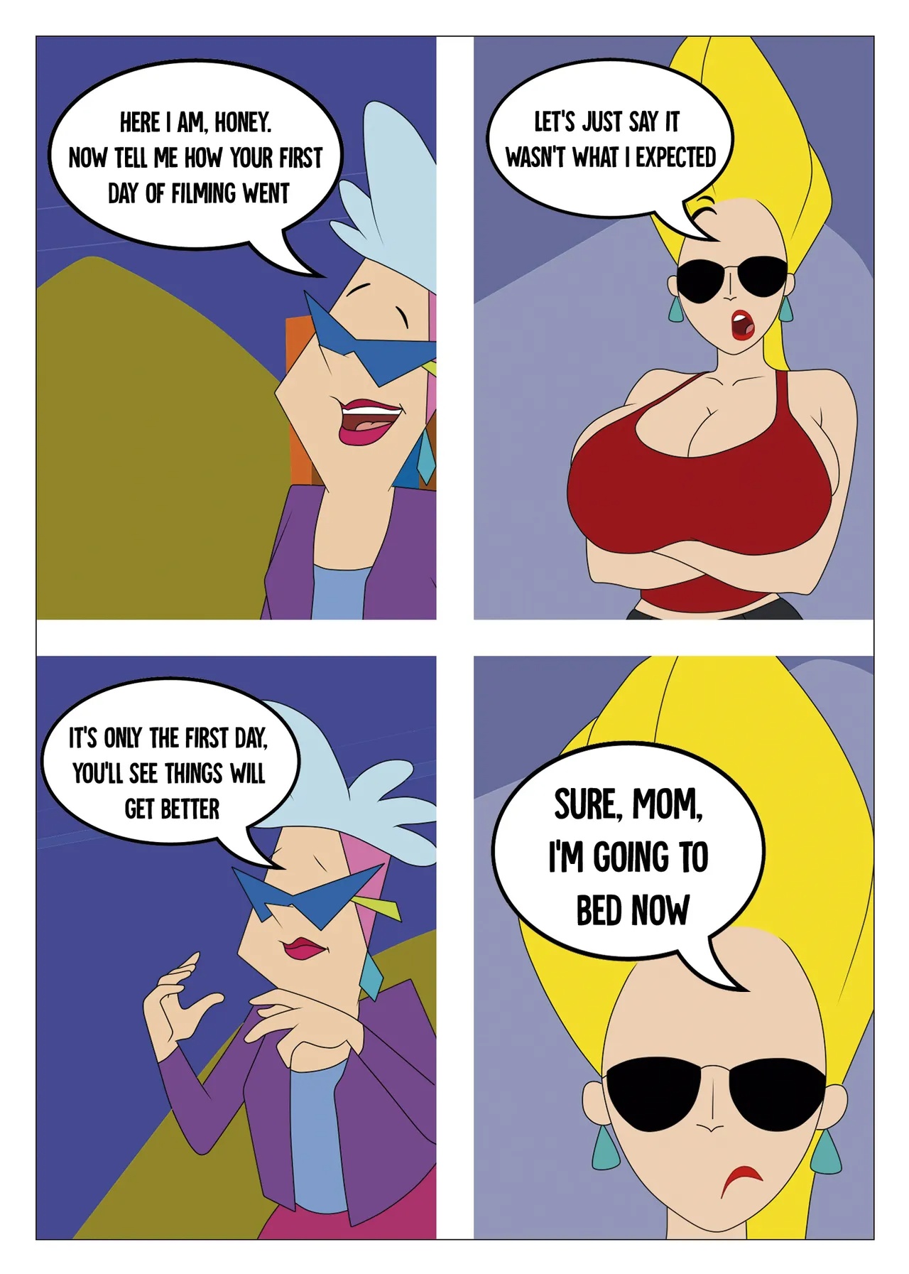 Beach, Sun, And a Blonde Porn Comics english 03