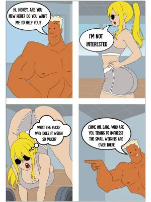 Beach, Sun, And a Blonde Porn Comics english 08